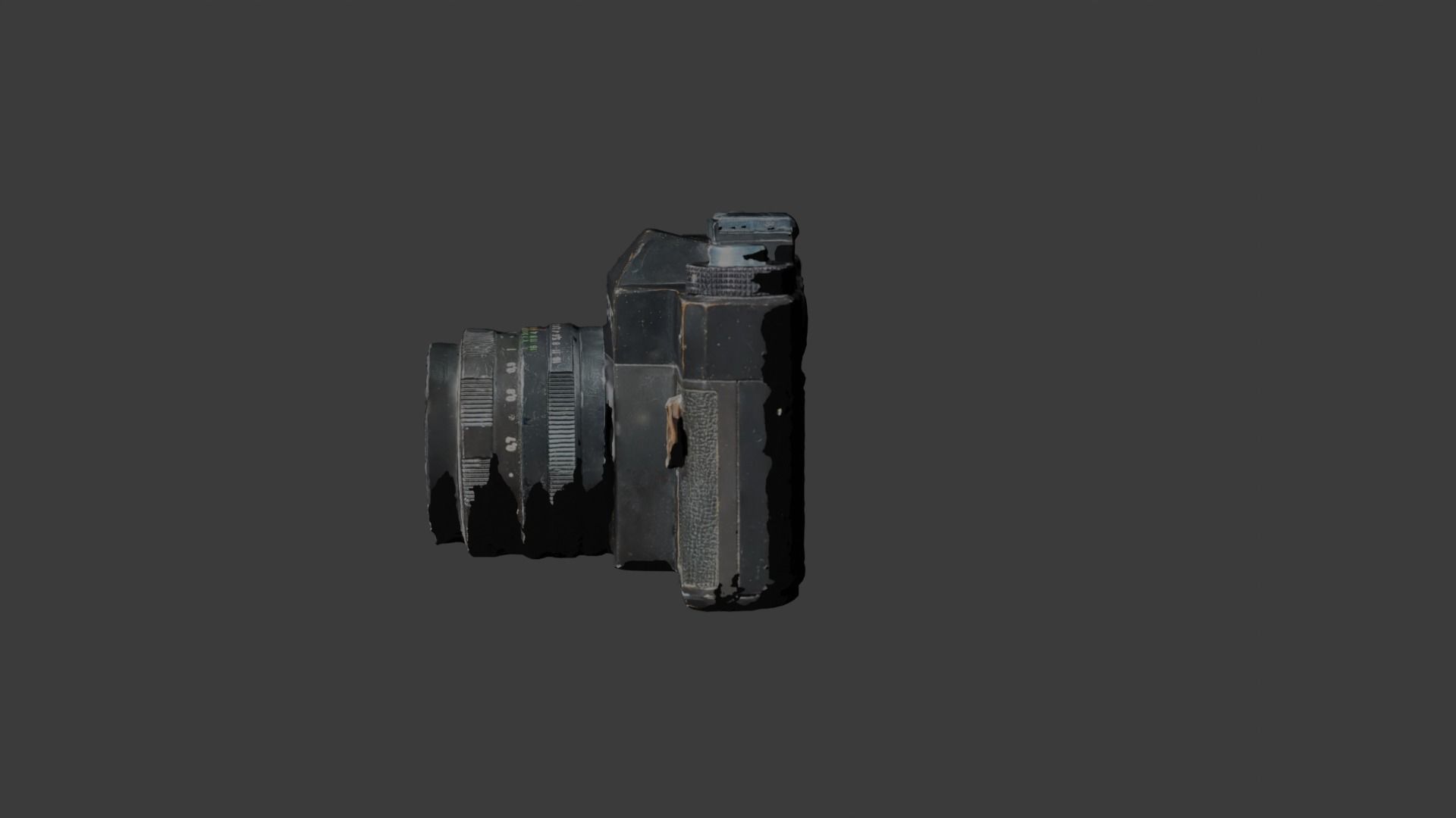 Zenit 12xp Russian USSR Film Camera 3D model_5