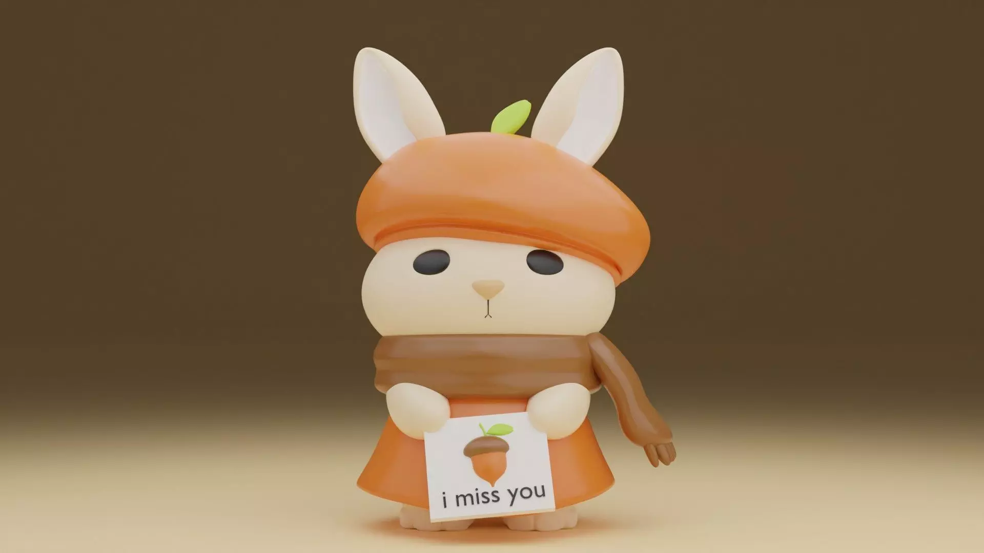 Rabbit 3D print model_0