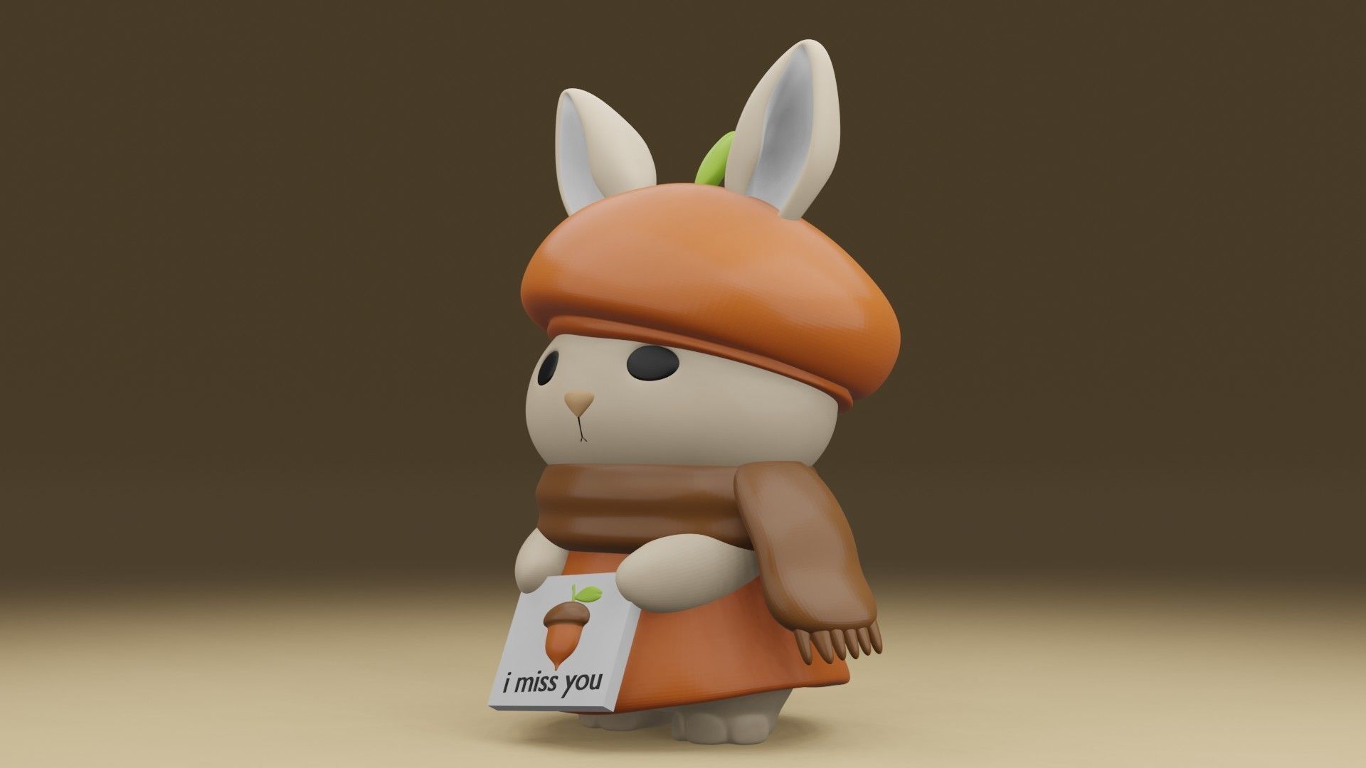 Rabbit 3D print model_14