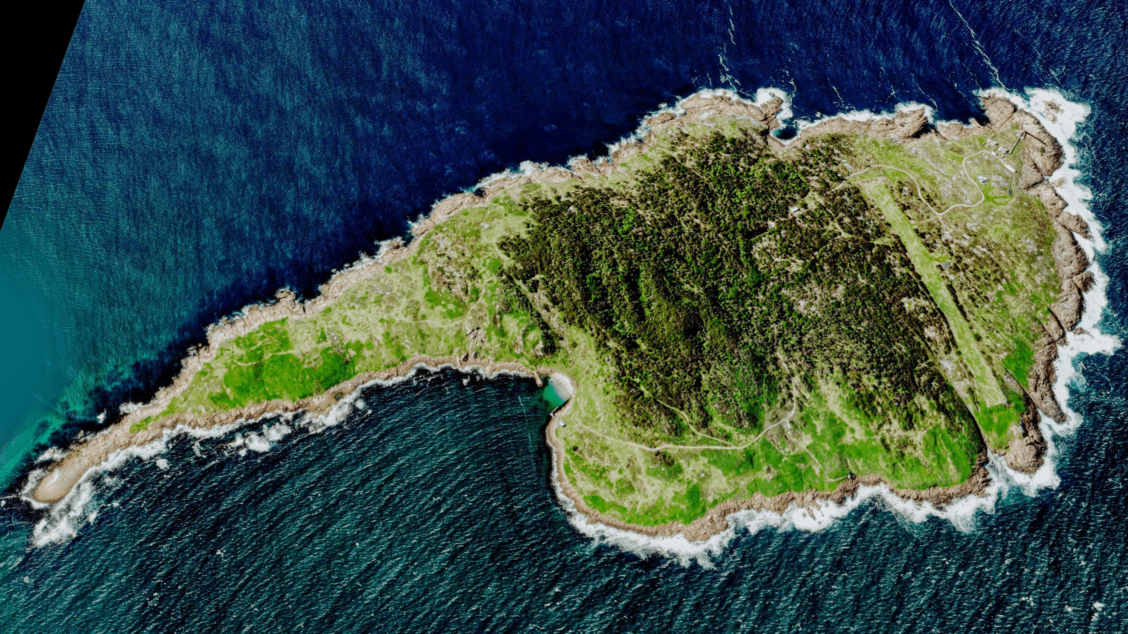 Gabo Island 3d model terrain Low-poly 3D model_9