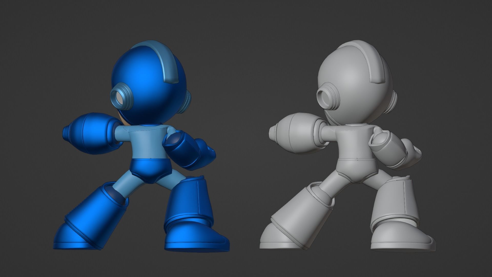 Megaman - Megaman Powered up 3D model_19