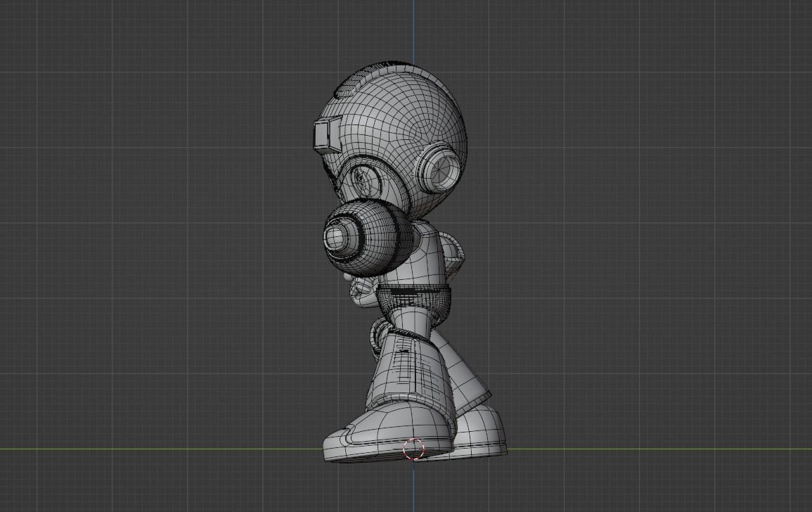 Megaman - Megaman Powered up 3D model_10