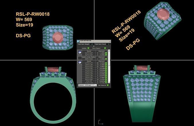 The Best Tango Men Ring Free 3D print model