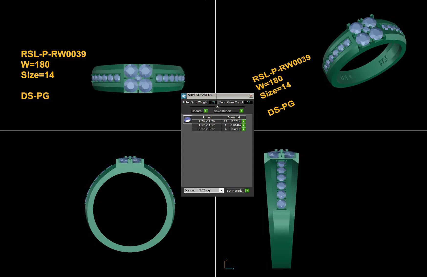 The Best Tango Men Ring Free 3D print model