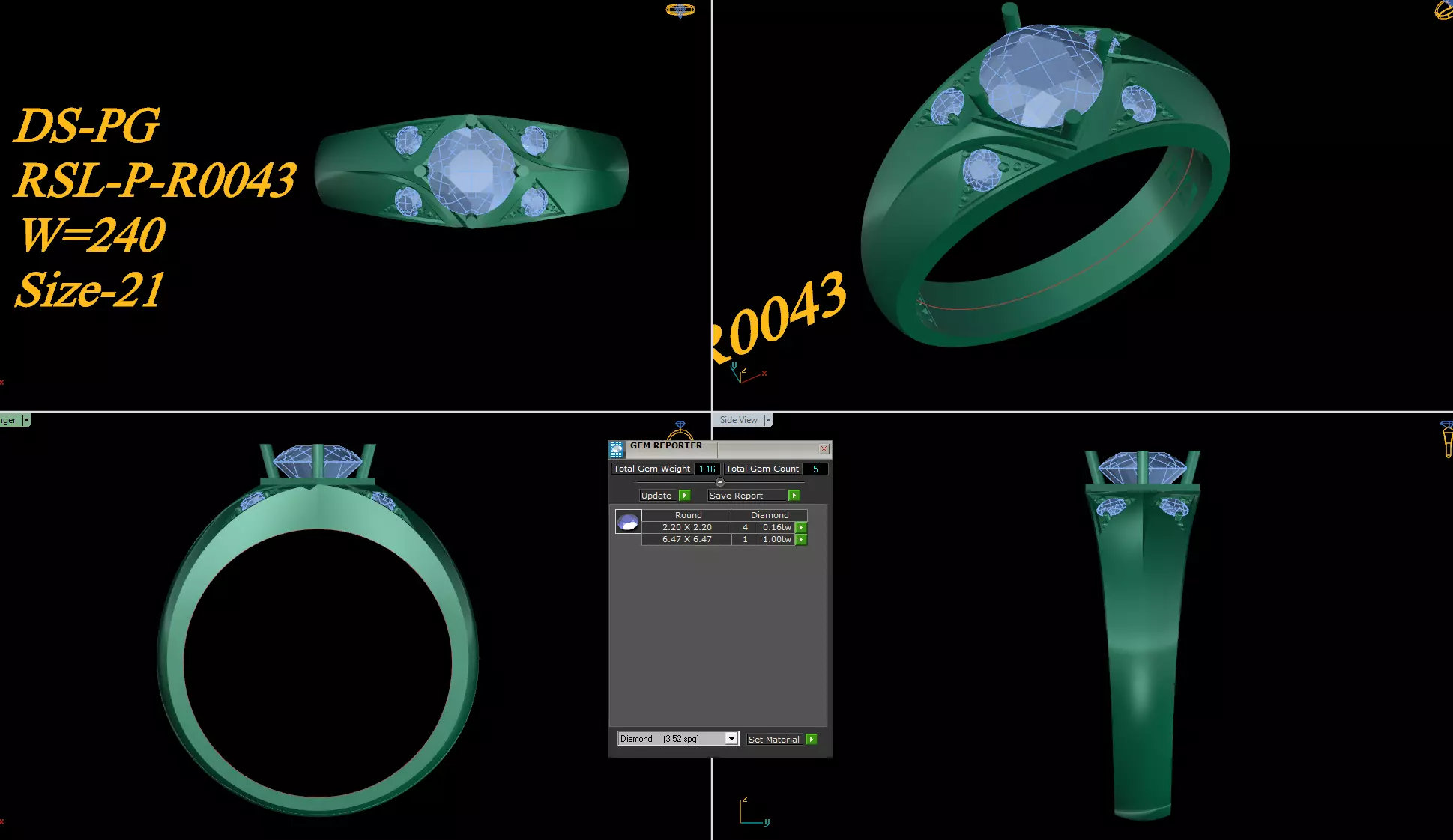 The Best Tango Men Ring Free 3D print model