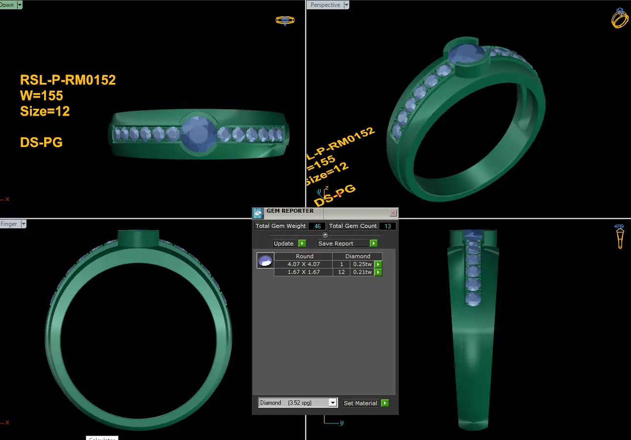 The Best Tango Men Ring Free 3D print model