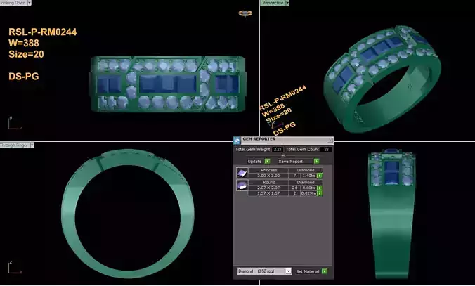 The Best Tango Men Ring