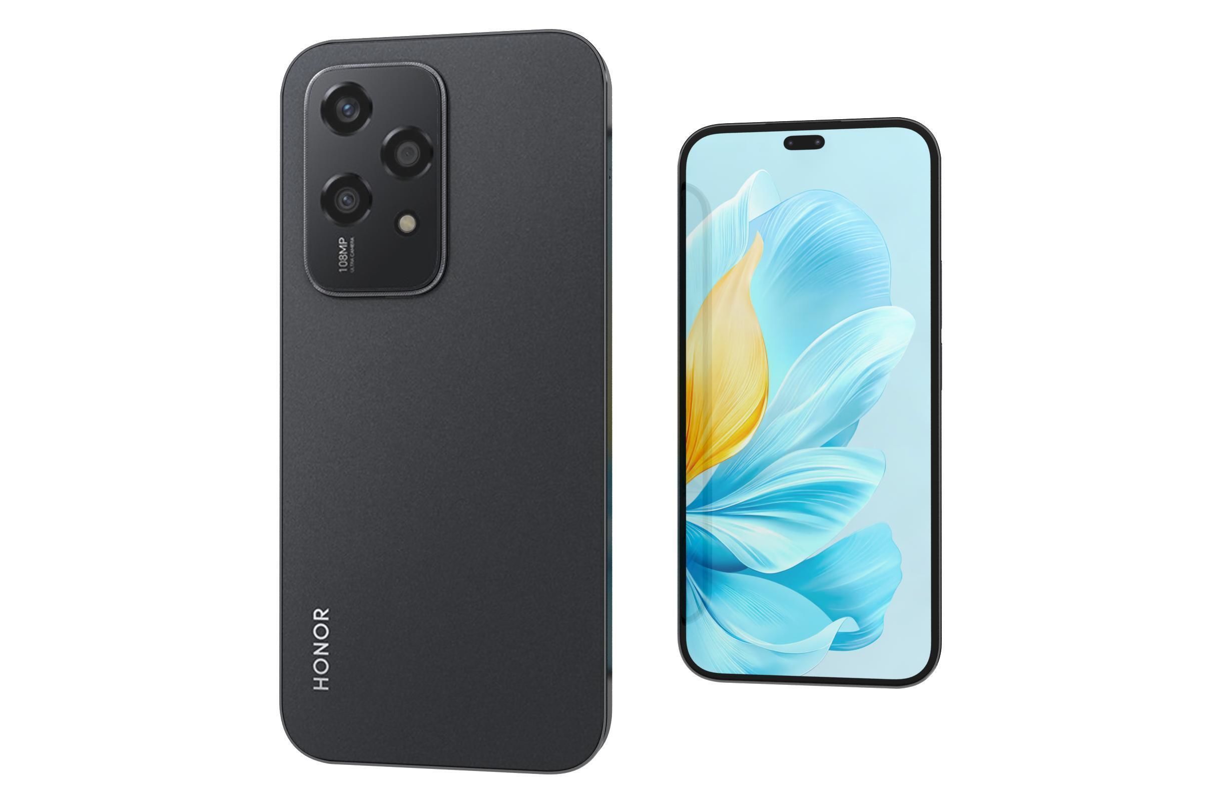 Honor 200 Lite Black 3D model_7