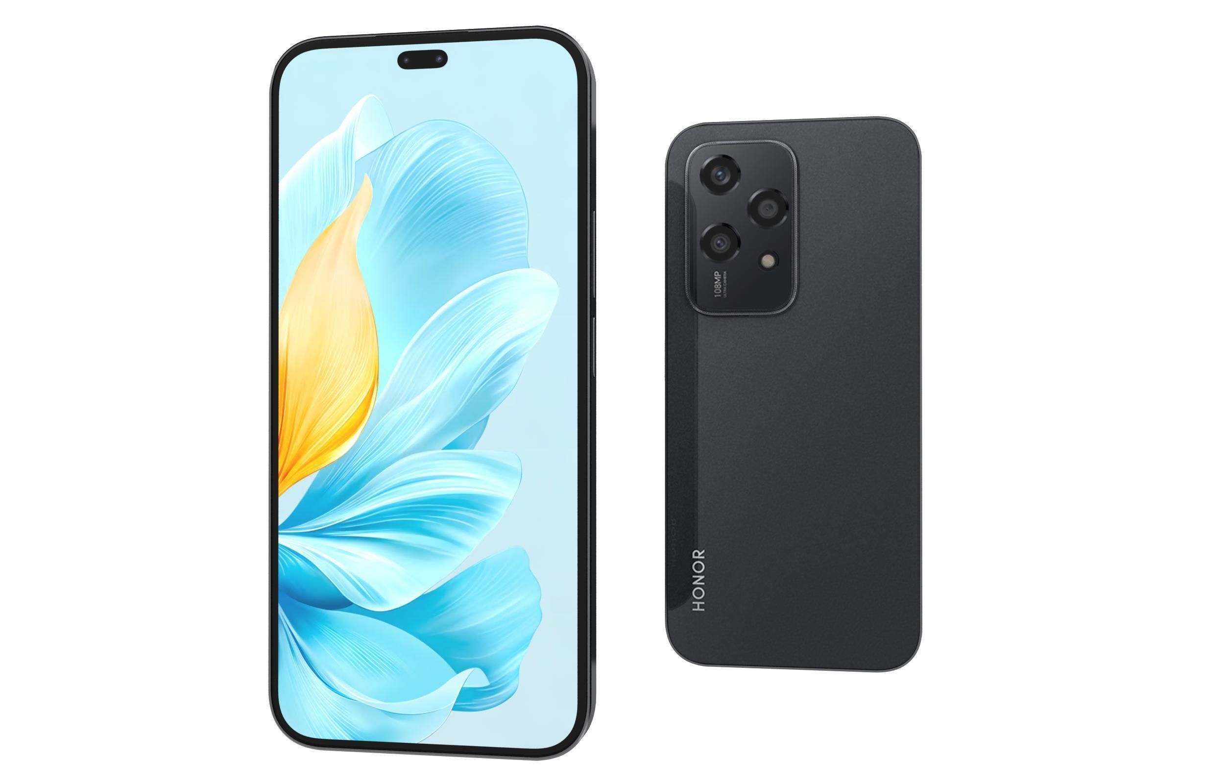 Honor 200 Lite Black 3D model_6