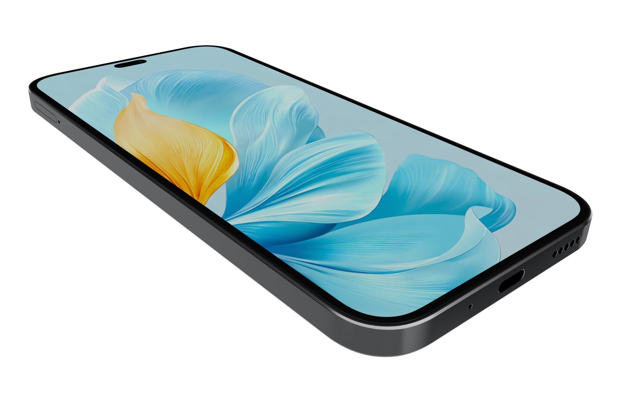 Honor 200 Lite Black 3D model_12