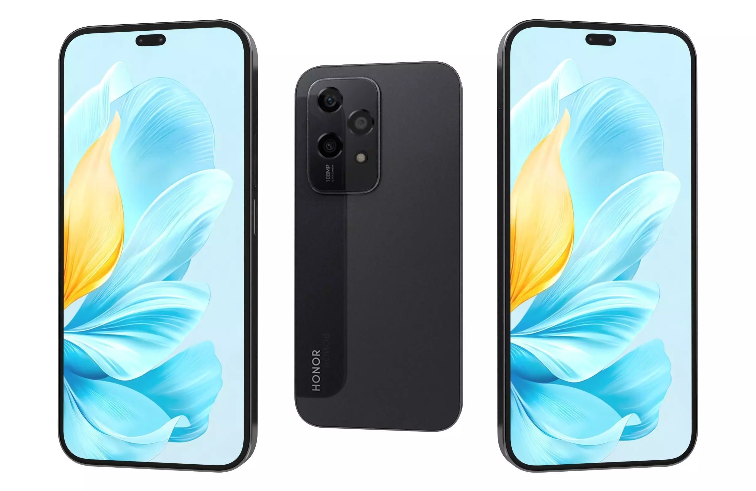 Honor 200 Lite Black 3D model_0