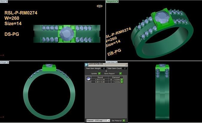 The Best Tango Men Ring Free 3D print model