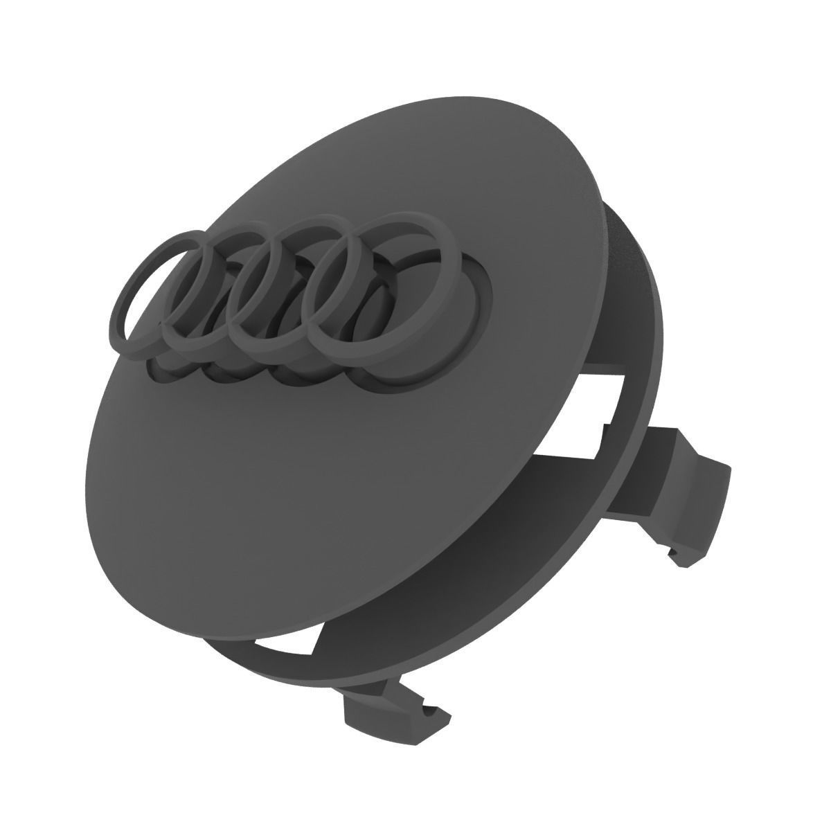 Audi A8 A6 A4 wheel center cap alloy hub 8T0601170 3D print model_12