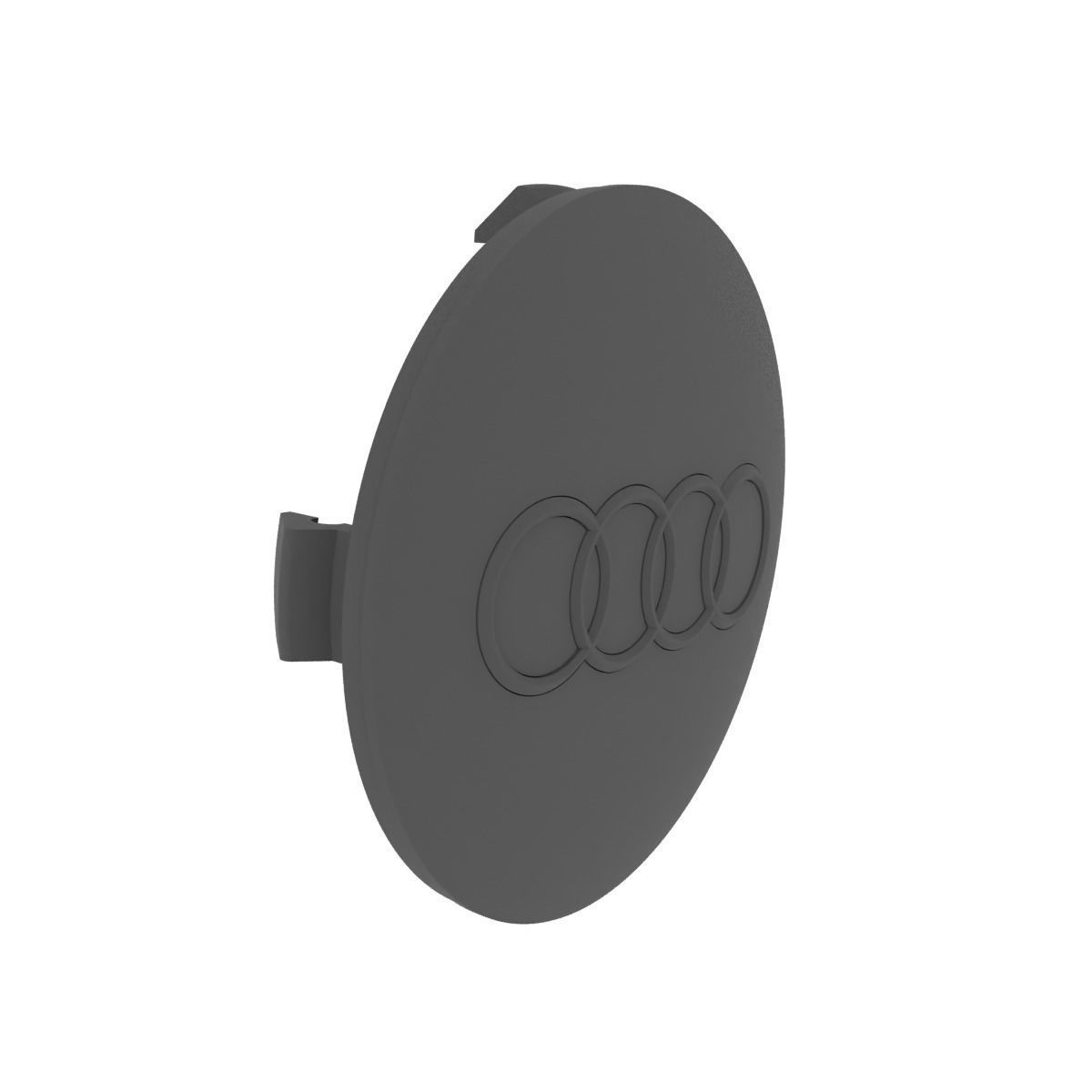 Audi A8 A6 A4 wheel center cap alloy hub 8T0601170 3D print model_7