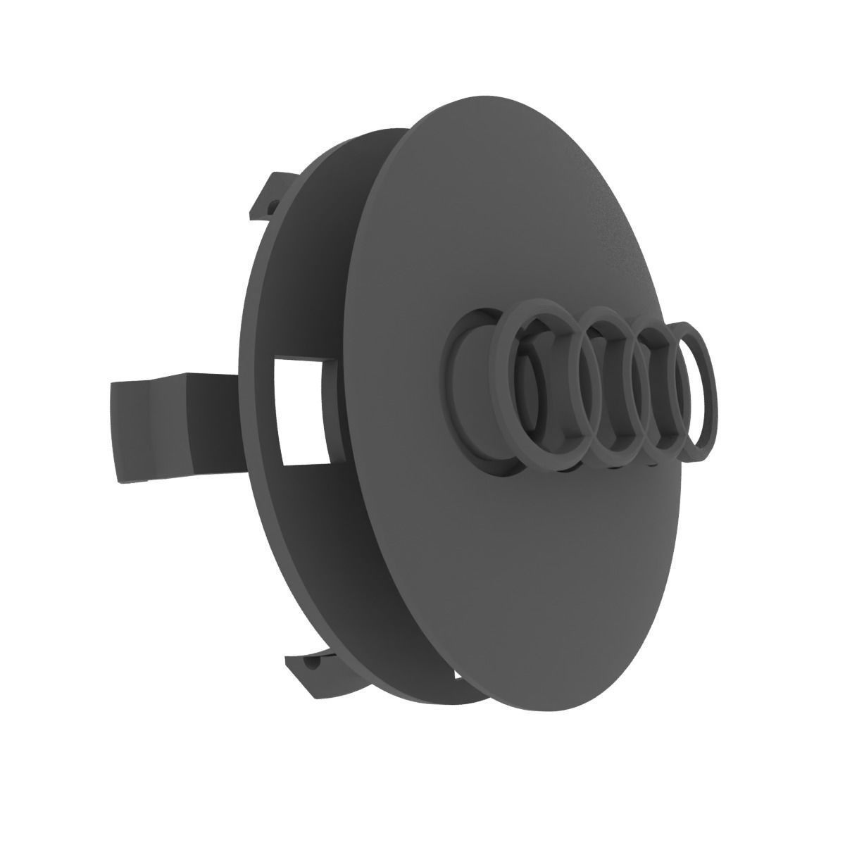 Audi A8 A6 A4 wheel center cap alloy hub 8T0601170 3D print model_11