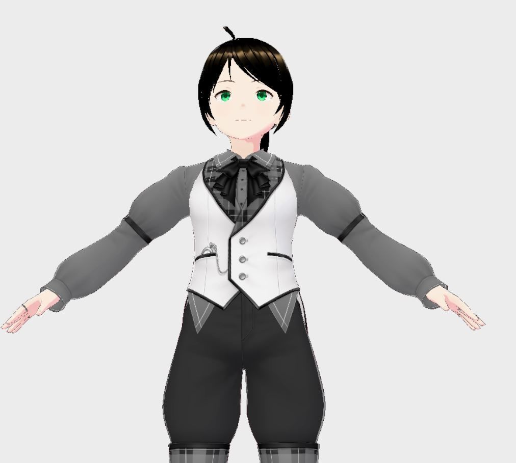 3D model Kiruko Heavenly Delusion VRChat Avatar - 3D Model VR / AR ...