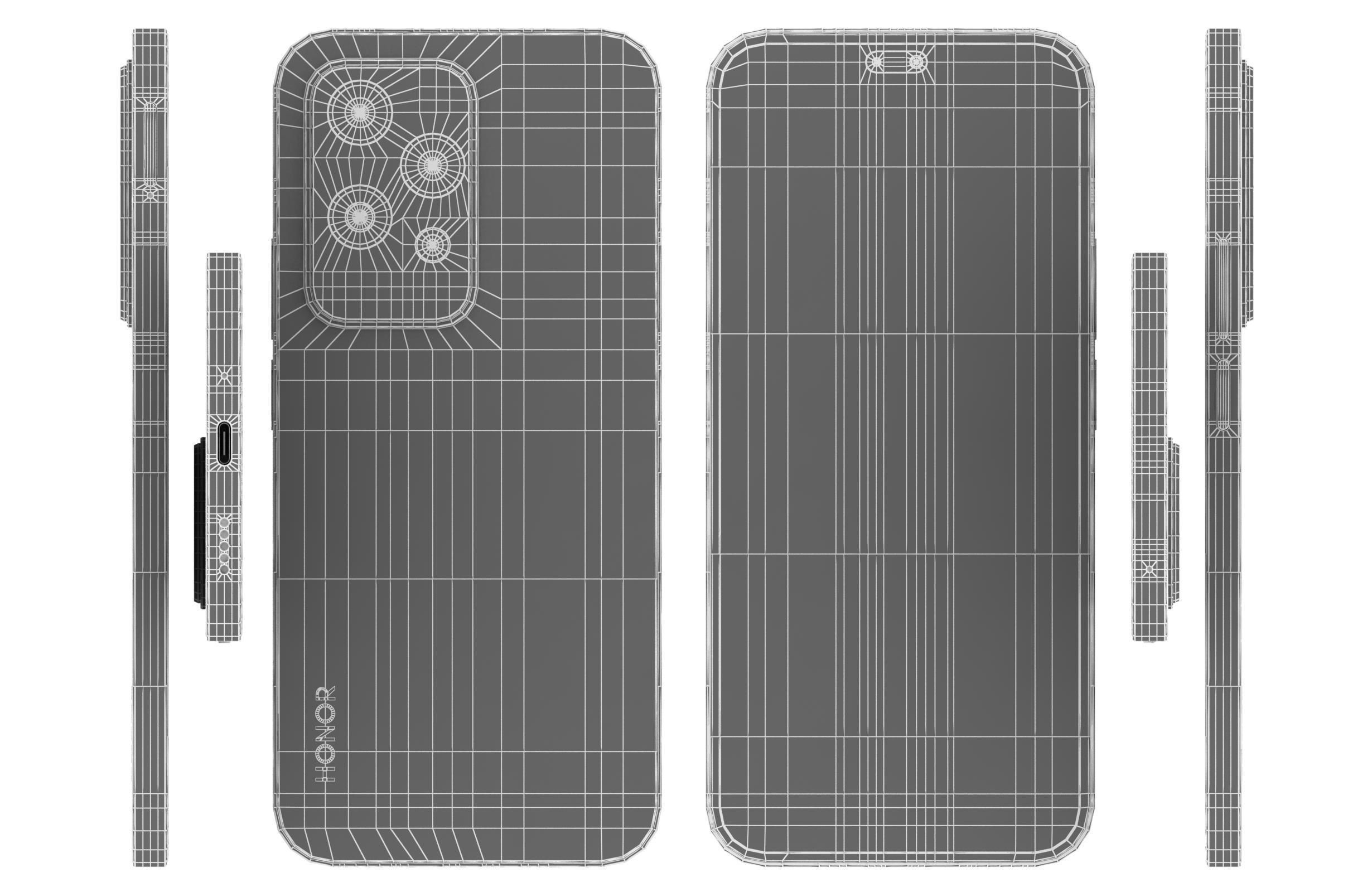 Honor 200 Lite Starry Blue 3D model_16