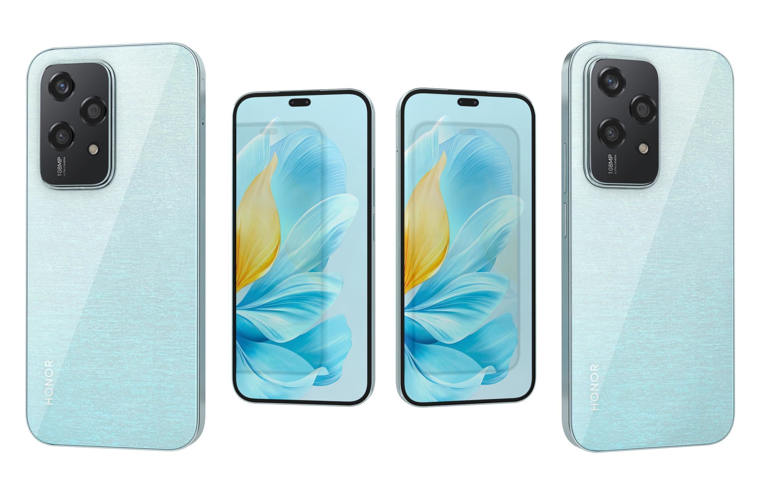 Honor 200 Lite Starry Blue 3D model_3