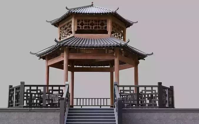 Chinese ancient Pavilion