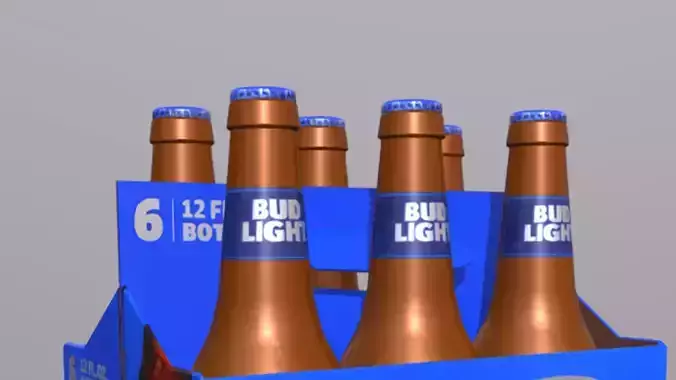 beer bottle  3D model