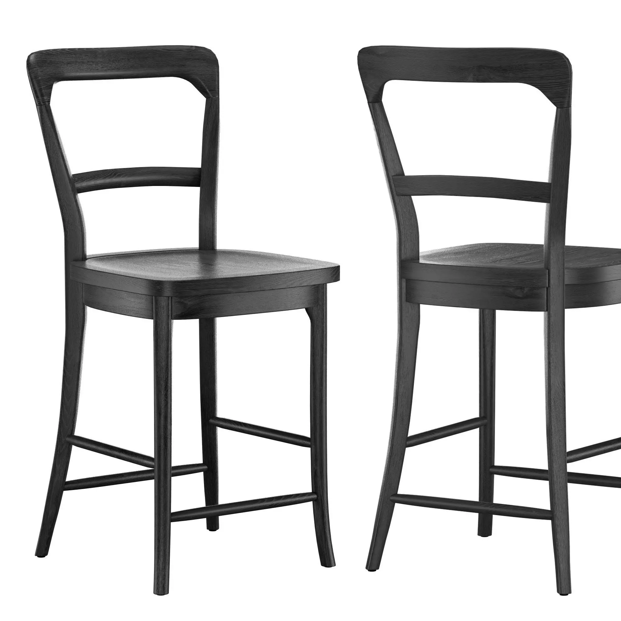 Cline Counter Stool 3D model_0