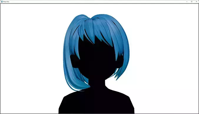 Anime hair style 30 for woman and girl