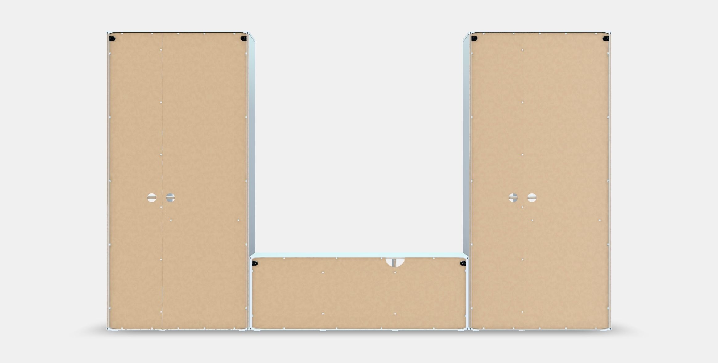 VIHALS TVstorage combination Low-poly 3D model_15