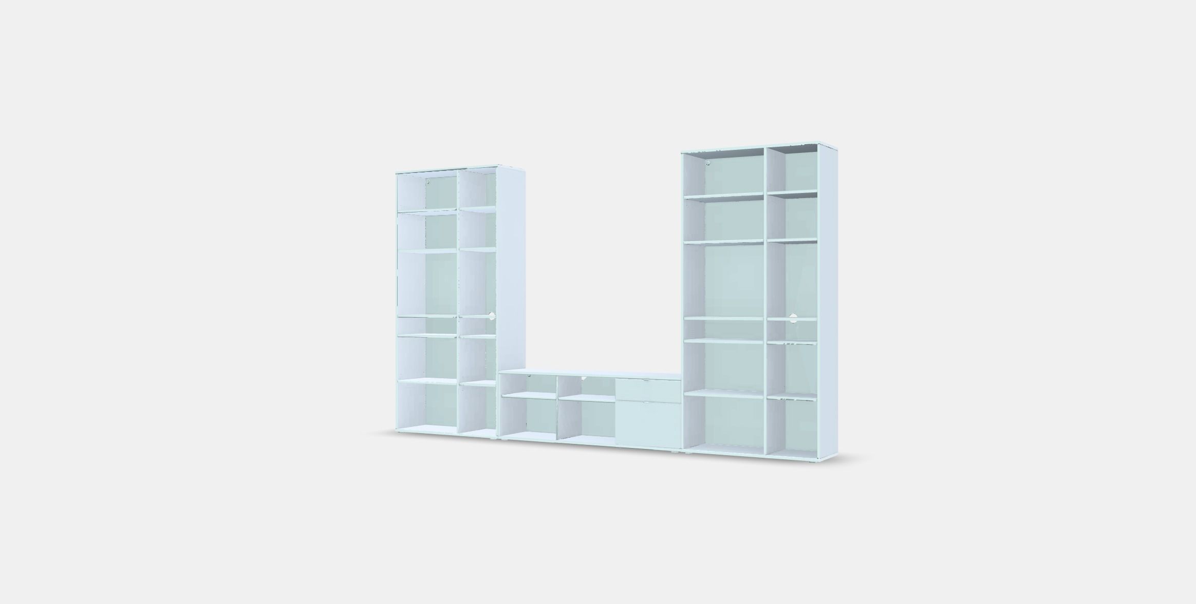 VIHALS TVstorage combination Low-poly 3D model_12