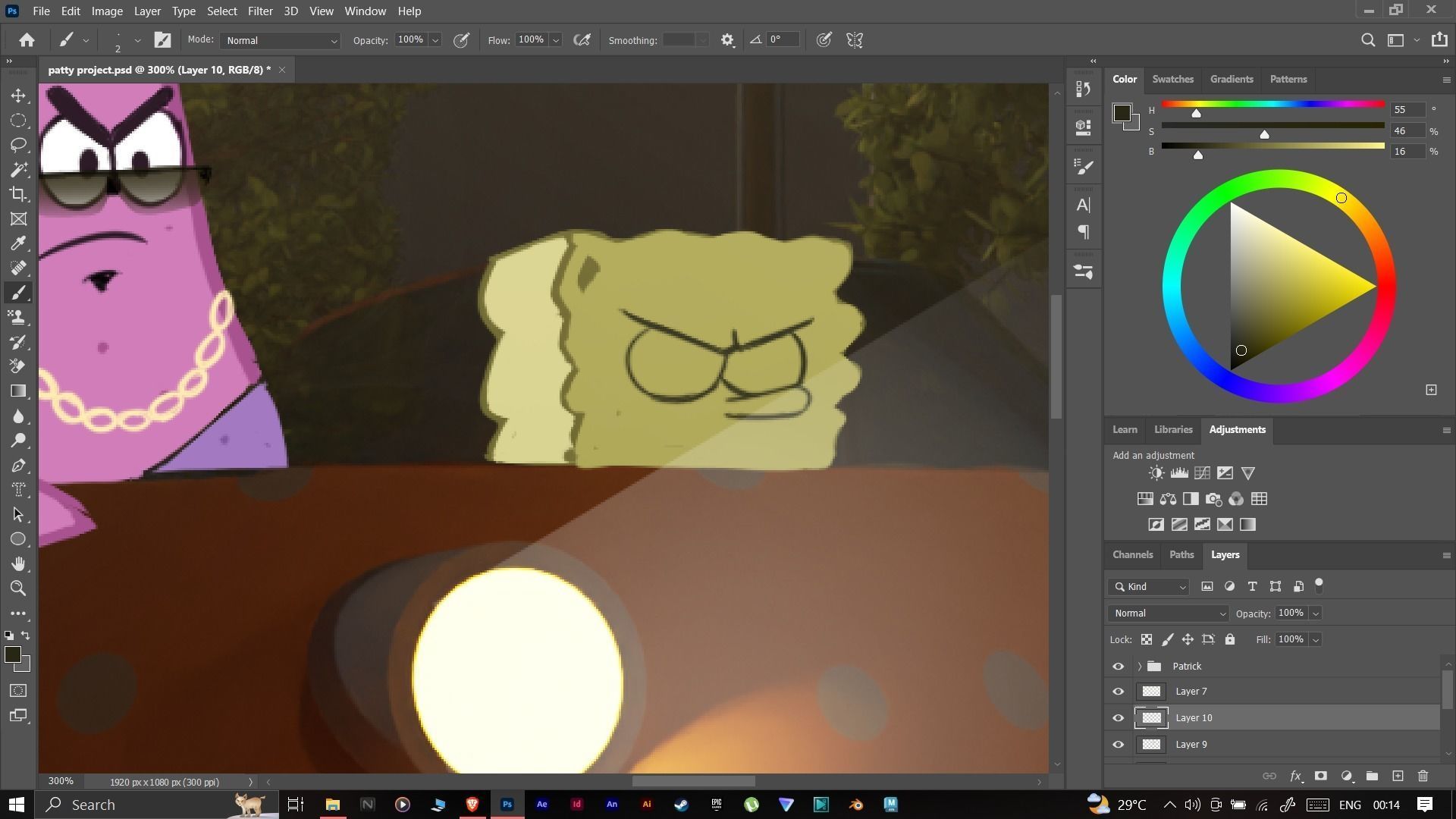 Spongebob Patty Wagon Low-poly 3D model_8