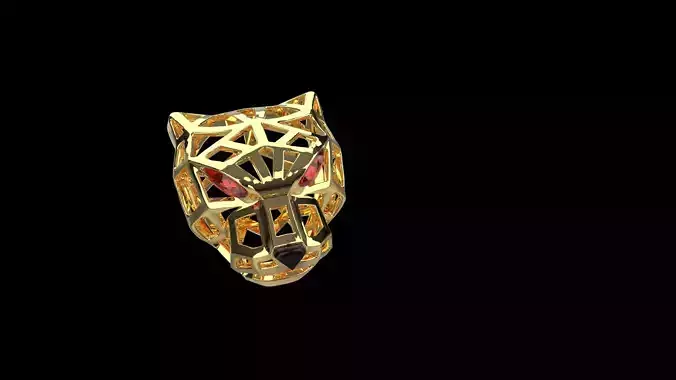 Panthere de Cartier Pendant 3D print model