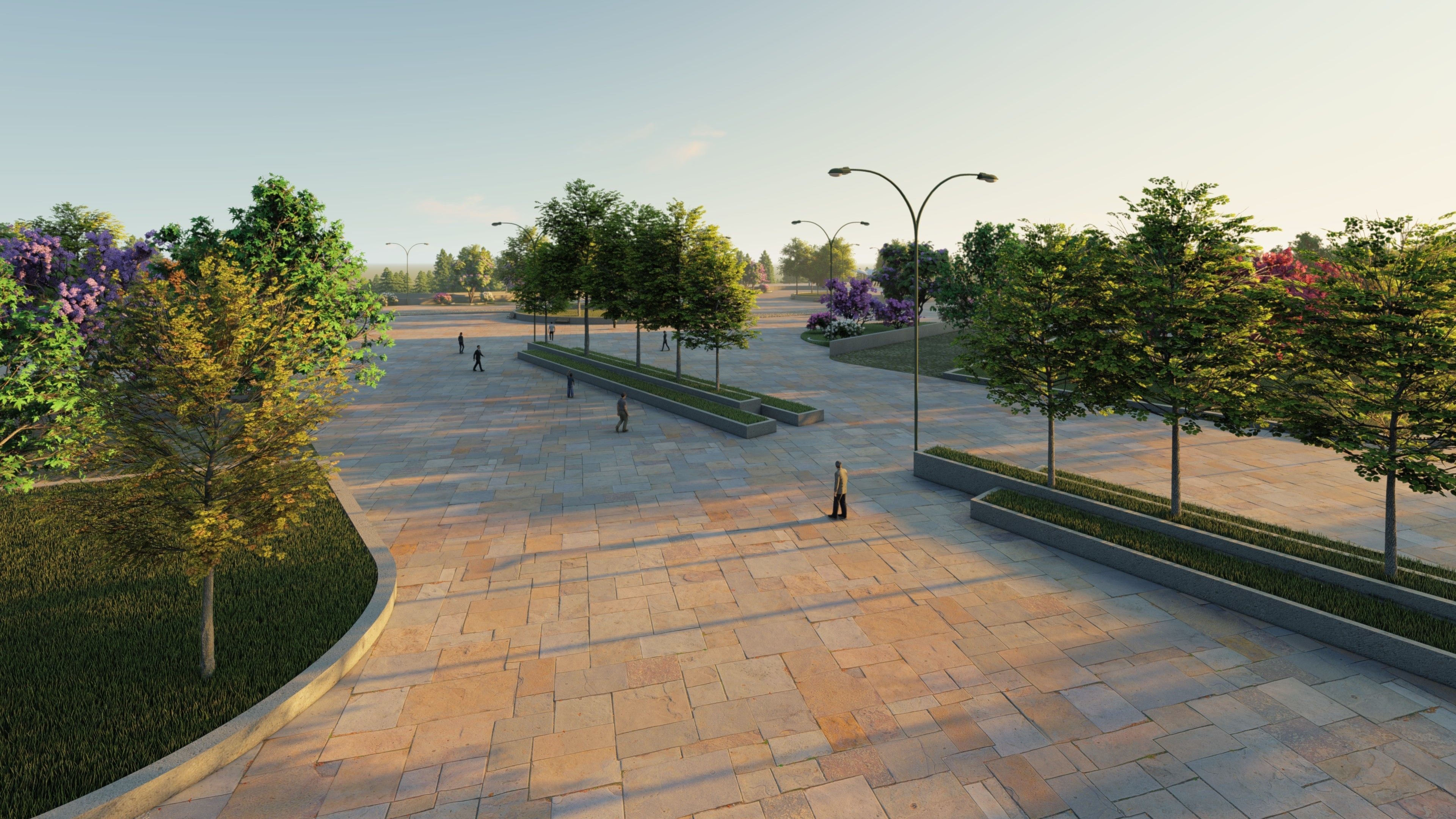 Master park-Regional park project-Private Park Landscape 3D model_25