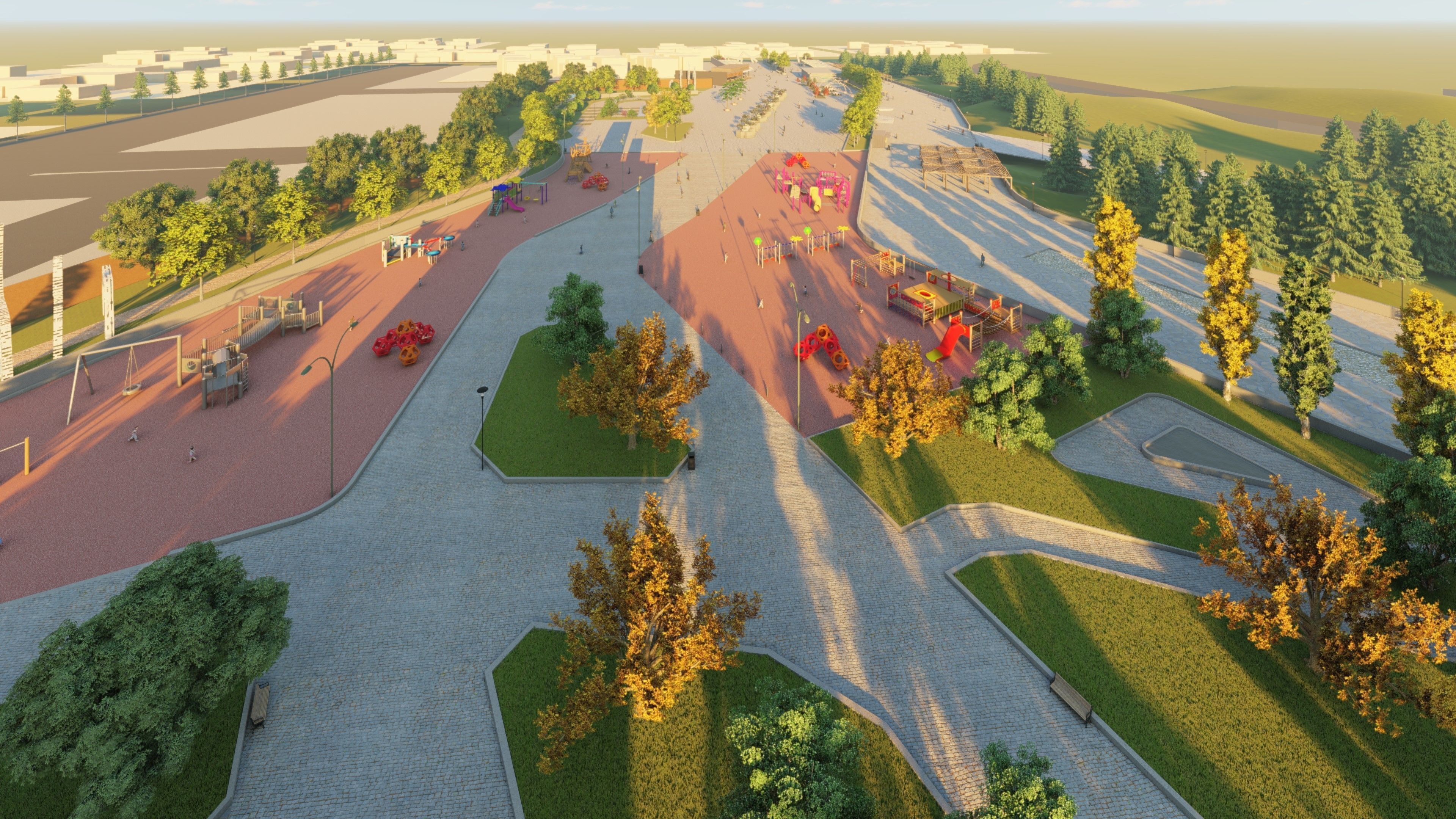 Master park-Regional park project-Private Park Landscape 3D model_13