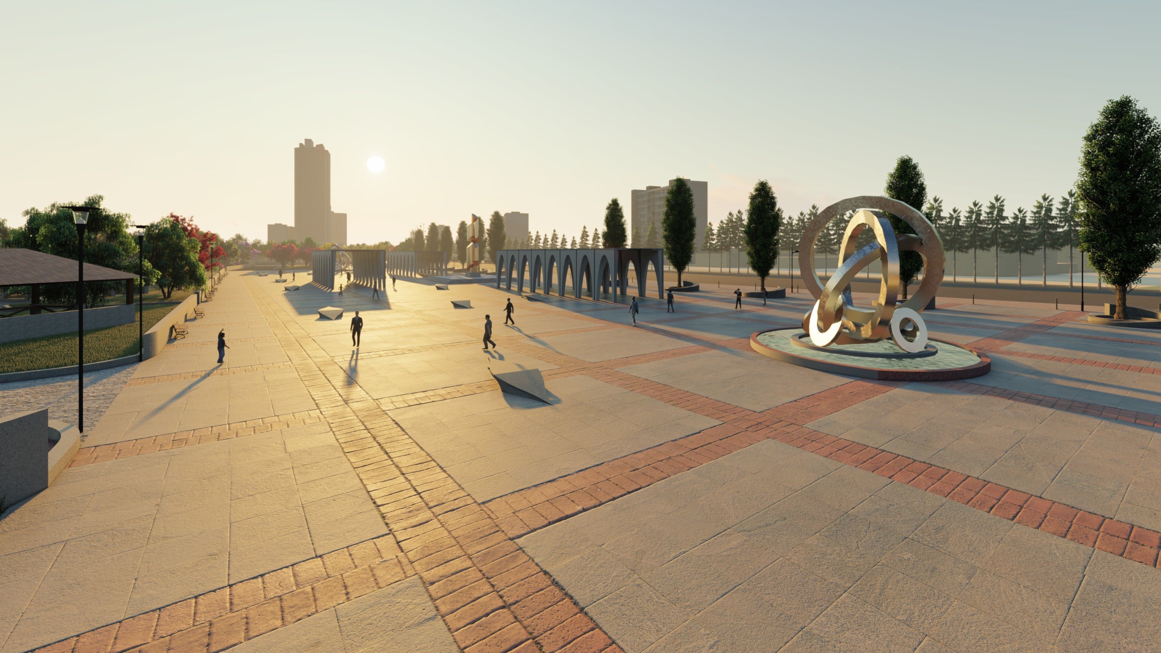 Master park-Regional park project-Private Park Landscape 3D model_22