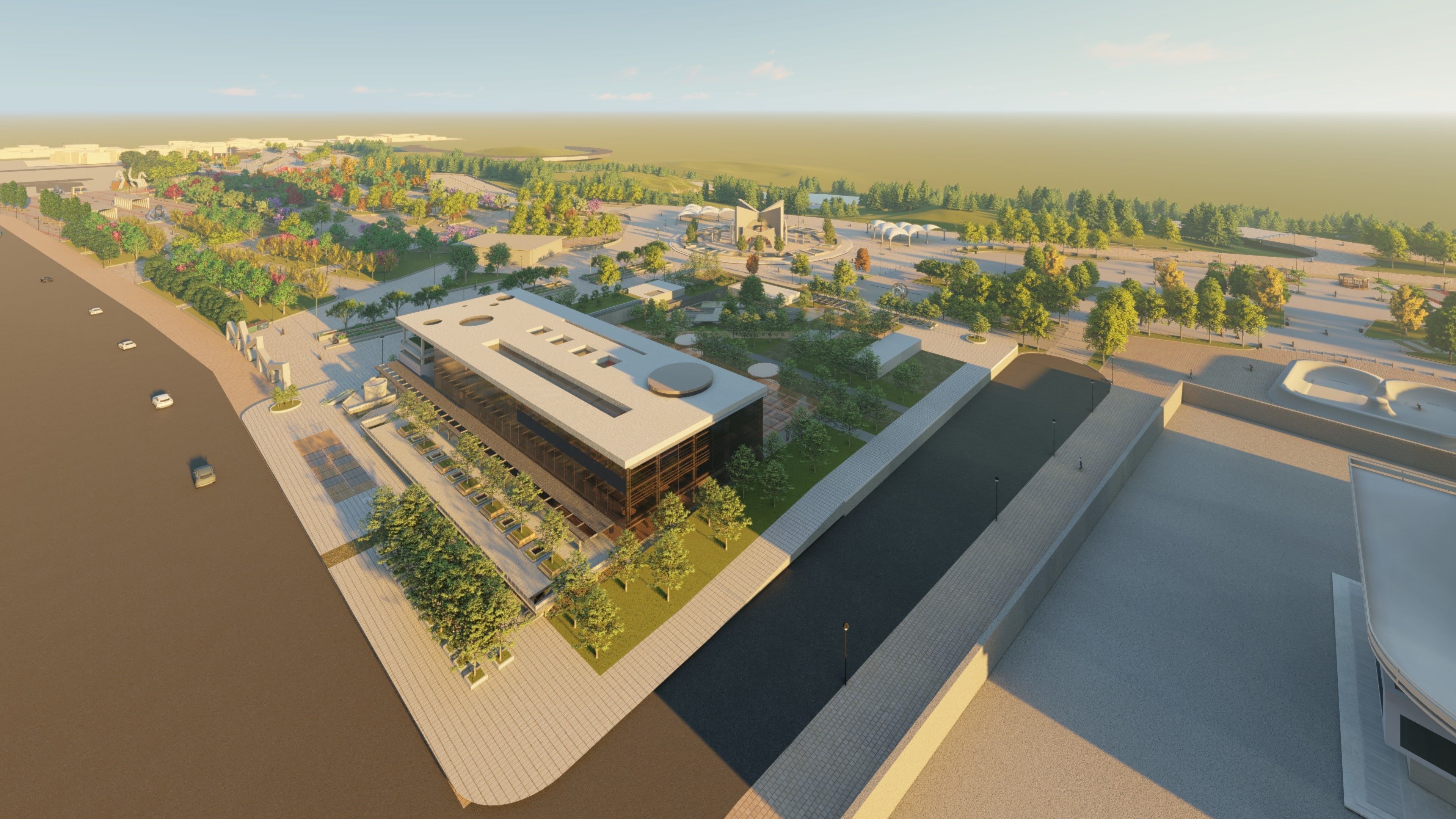 Master park-Regional park project-Private Park Landscape 3D model_11