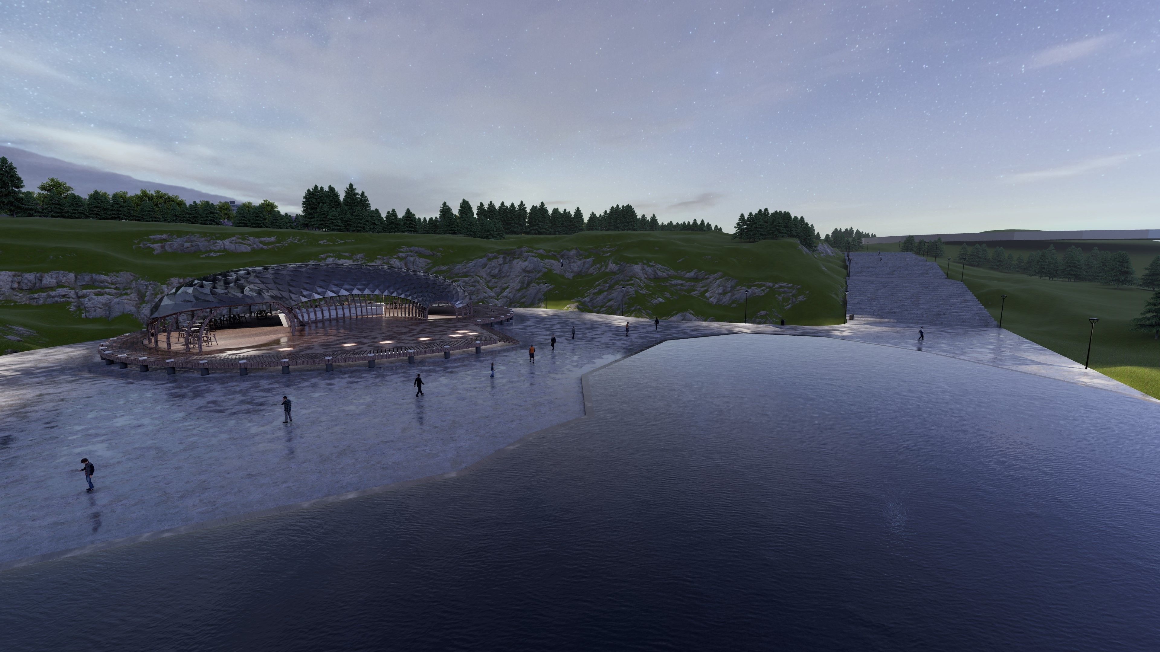 Master park-Regional park project-Private Park Landscape 3D model_26
