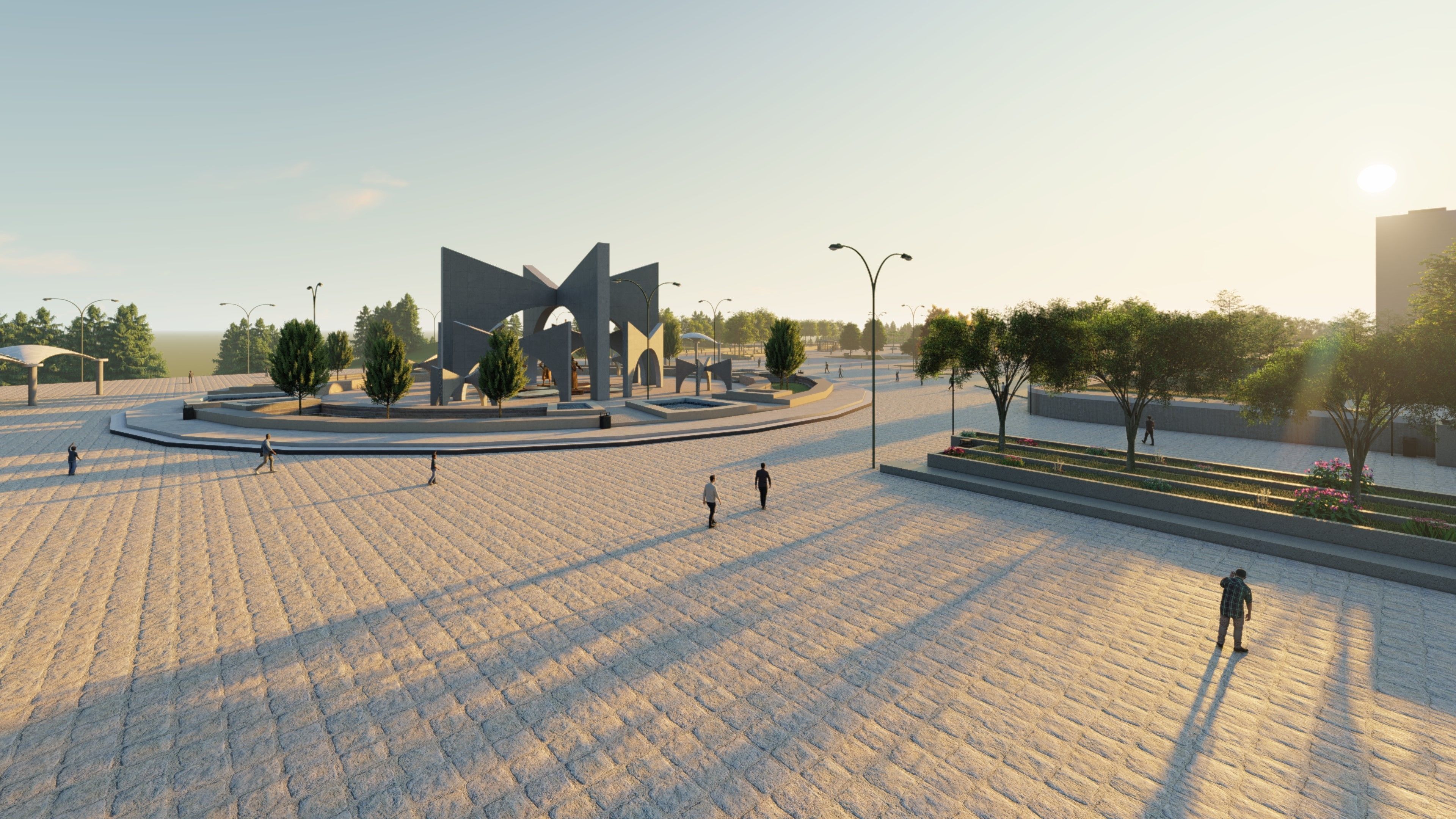 Master park-Regional park project-Private Park Landscape 3D model_29