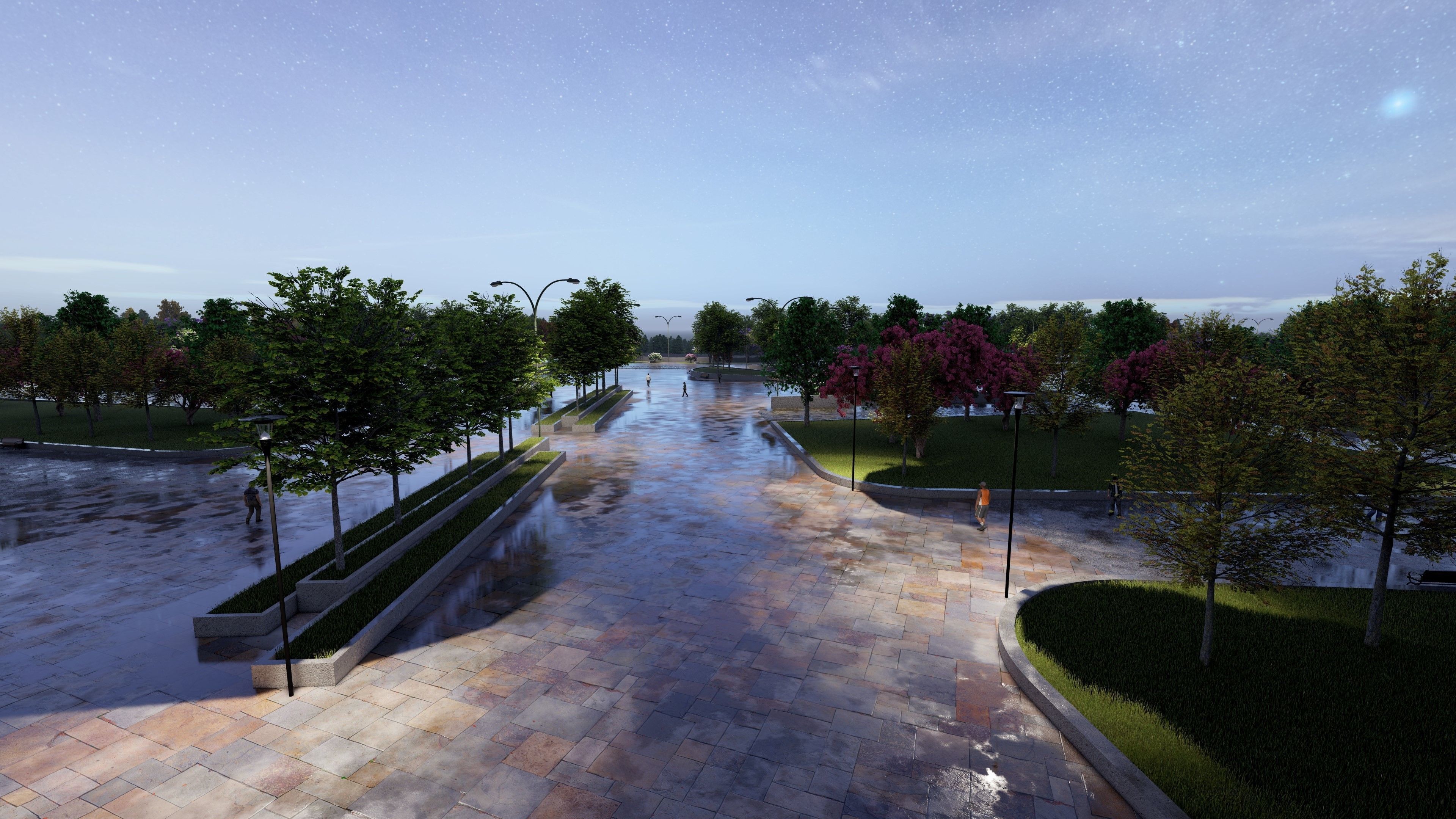 Master park-Regional park project-Private Park Landscape 3D model_5