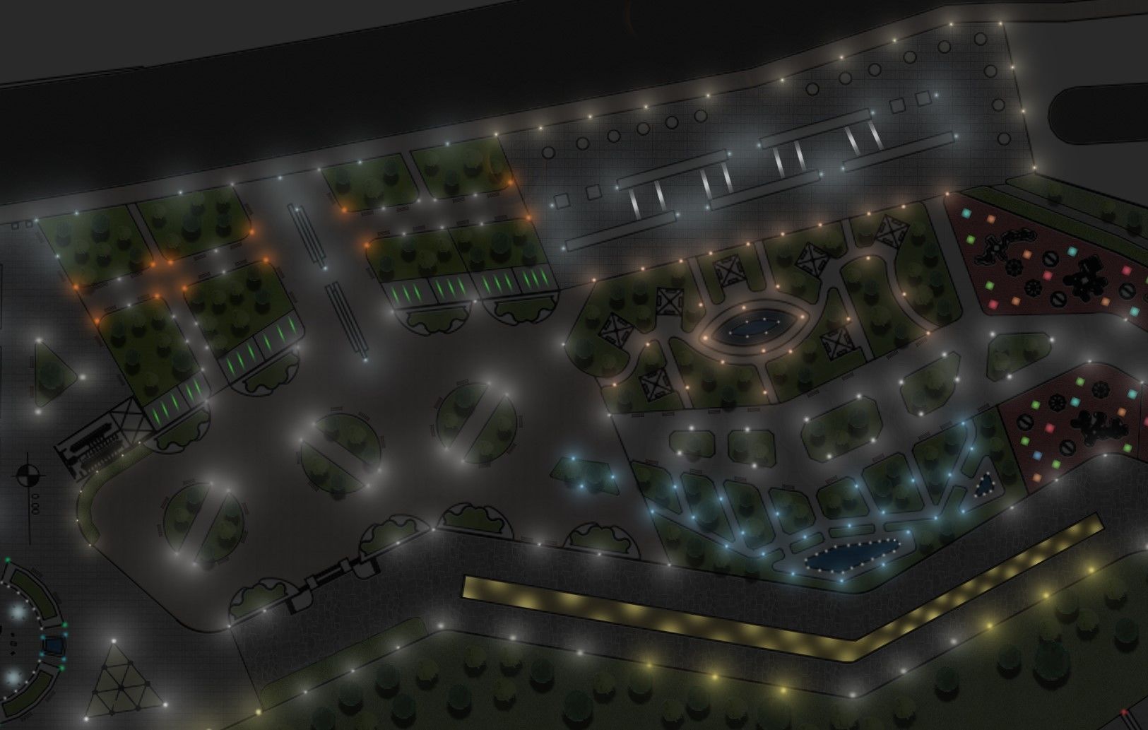 Master park-Regional park project-Private Park Landscape 3D model_49
