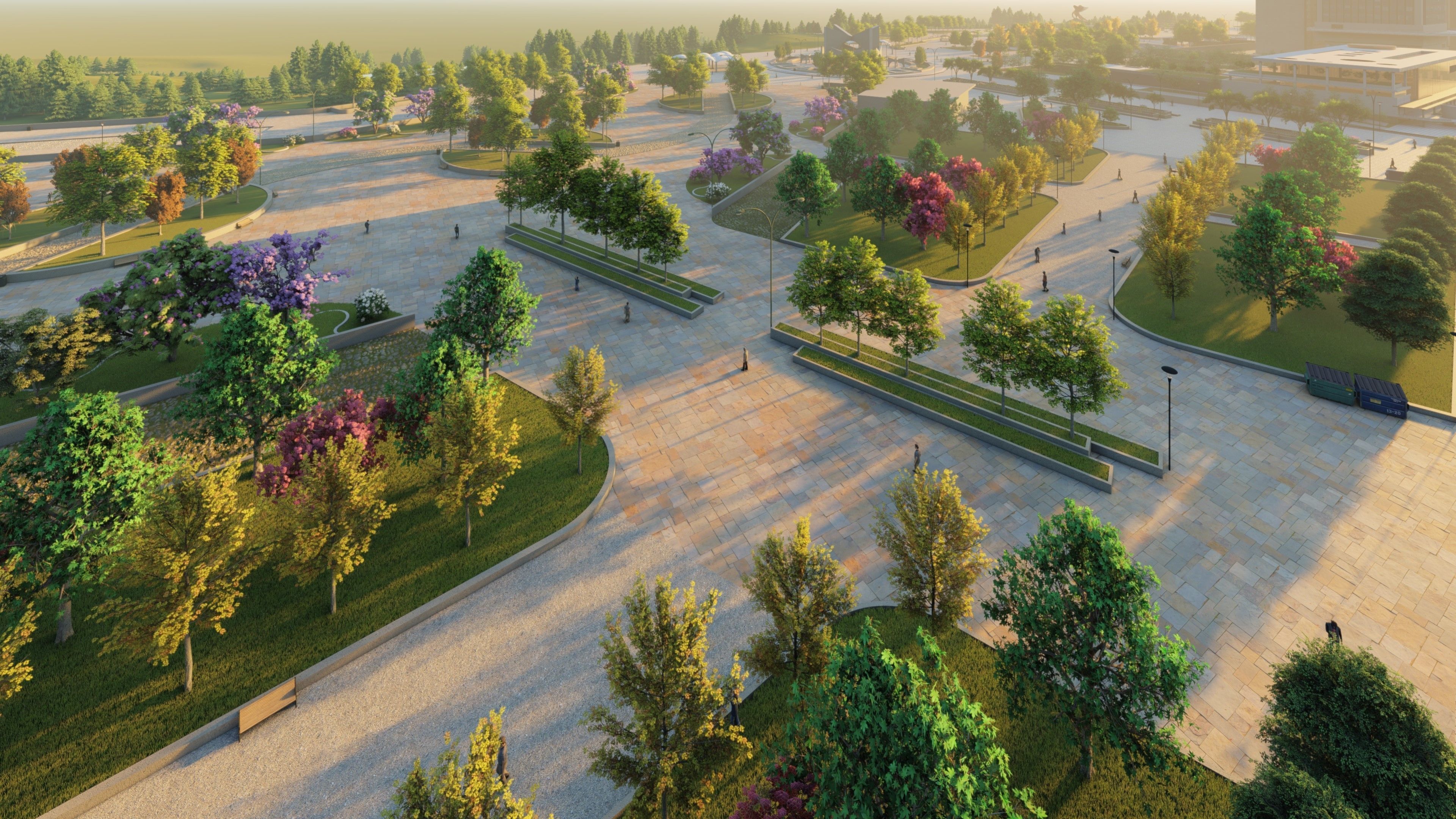 Master park-Regional park project-Private Park Landscape 3D model_15