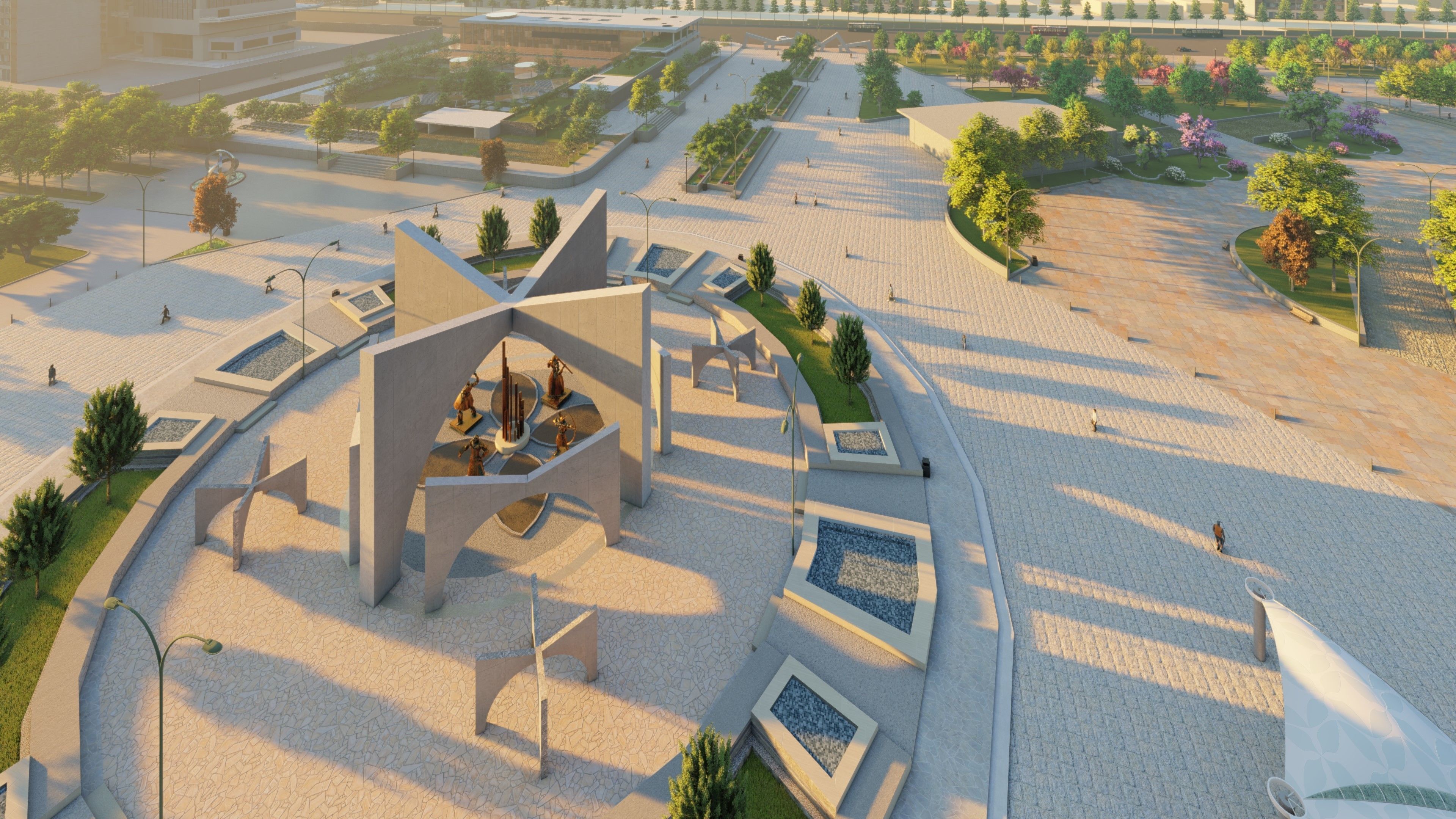 Master park-Regional park project-Private Park Landscape 3D model_44