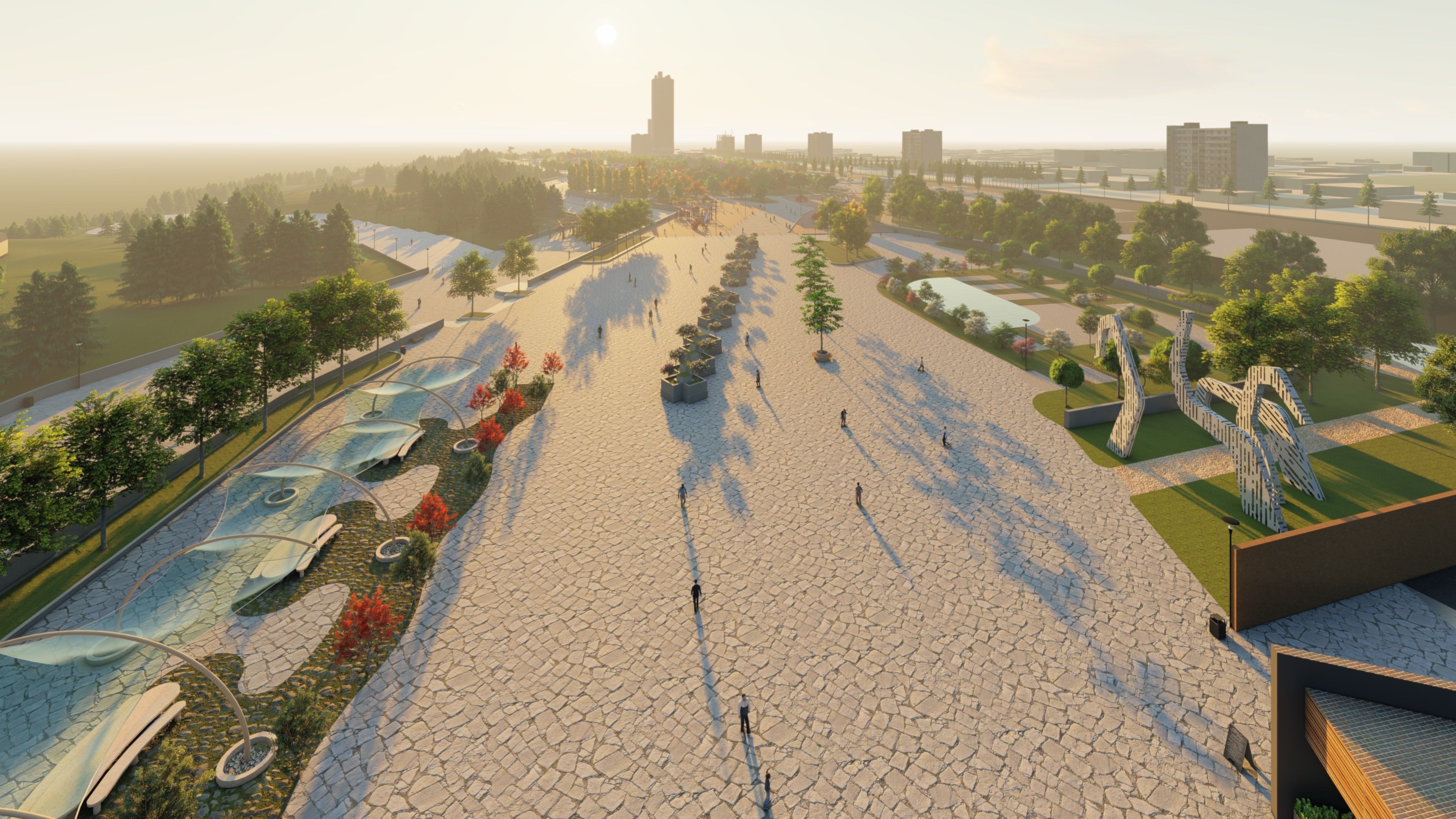 Master park-Regional park project-Private Park Landscape 3D model_19