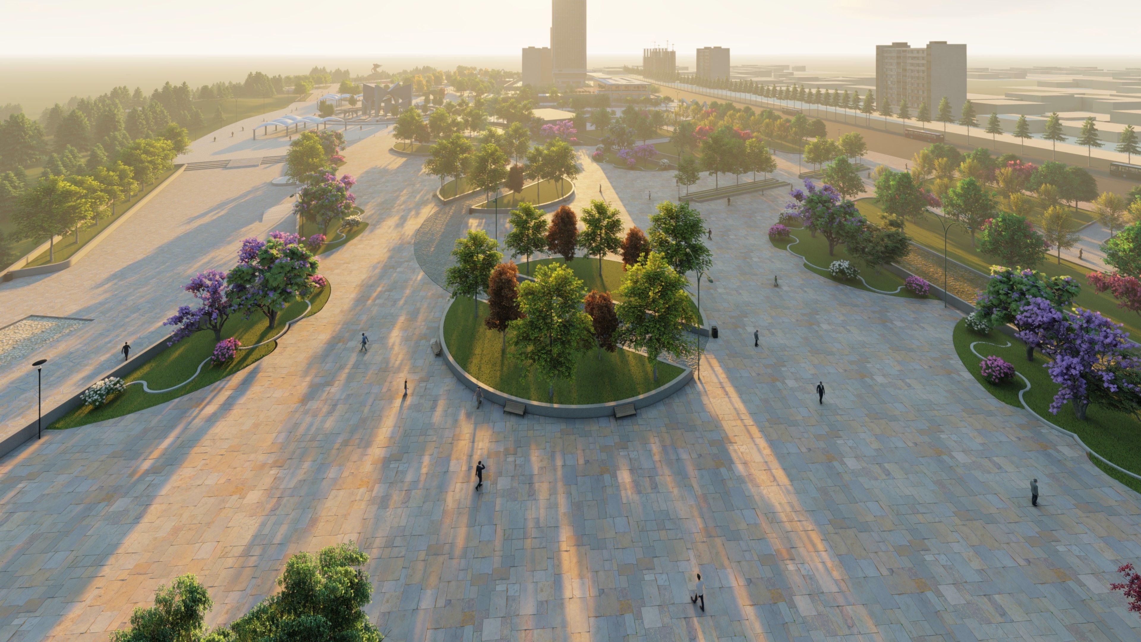Master park-Regional park project-Private Park Landscape 3D model_7