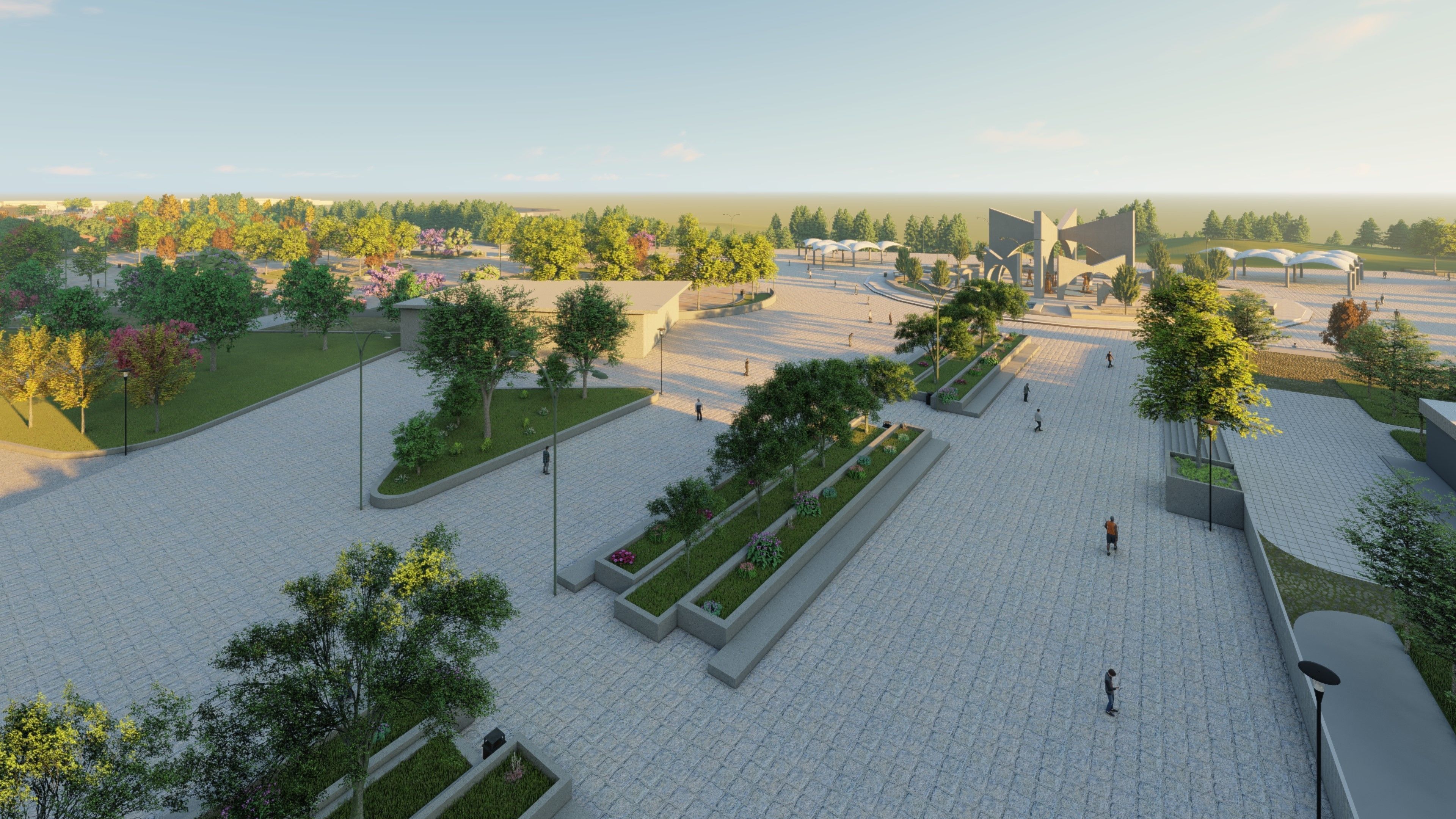Master park-Regional park project-Private Park Landscape 3D model_12