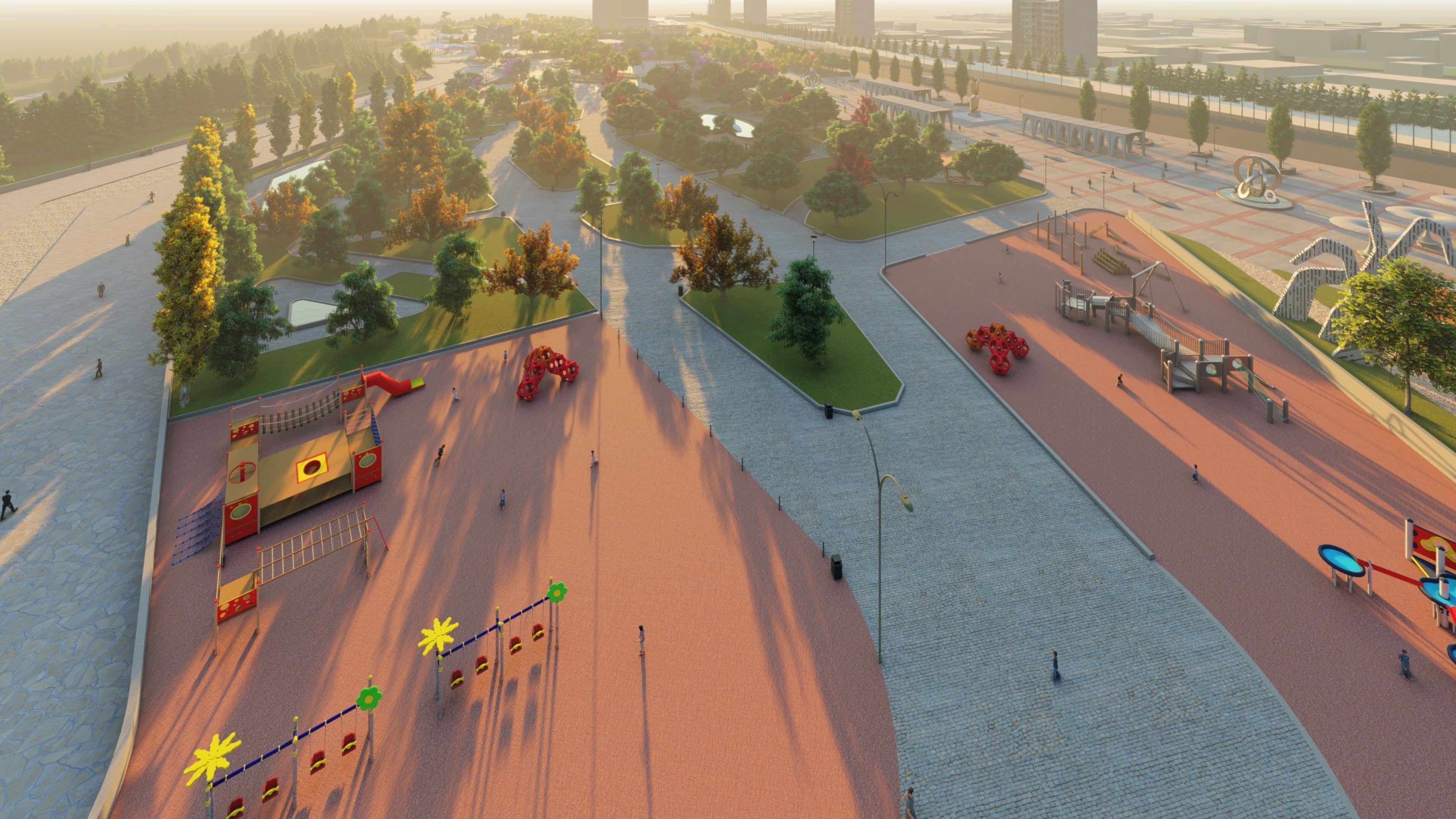 Master park-Regional park project-Private Park Landscape 3D model_21