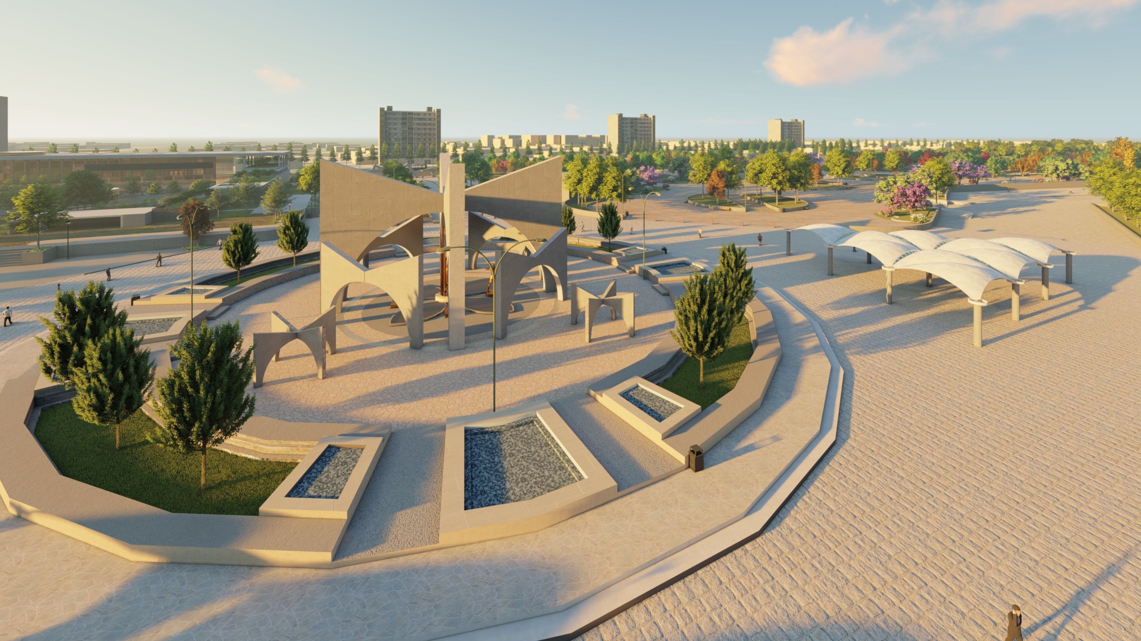 Master park-Regional park project-Private Park Landscape 3D model_38