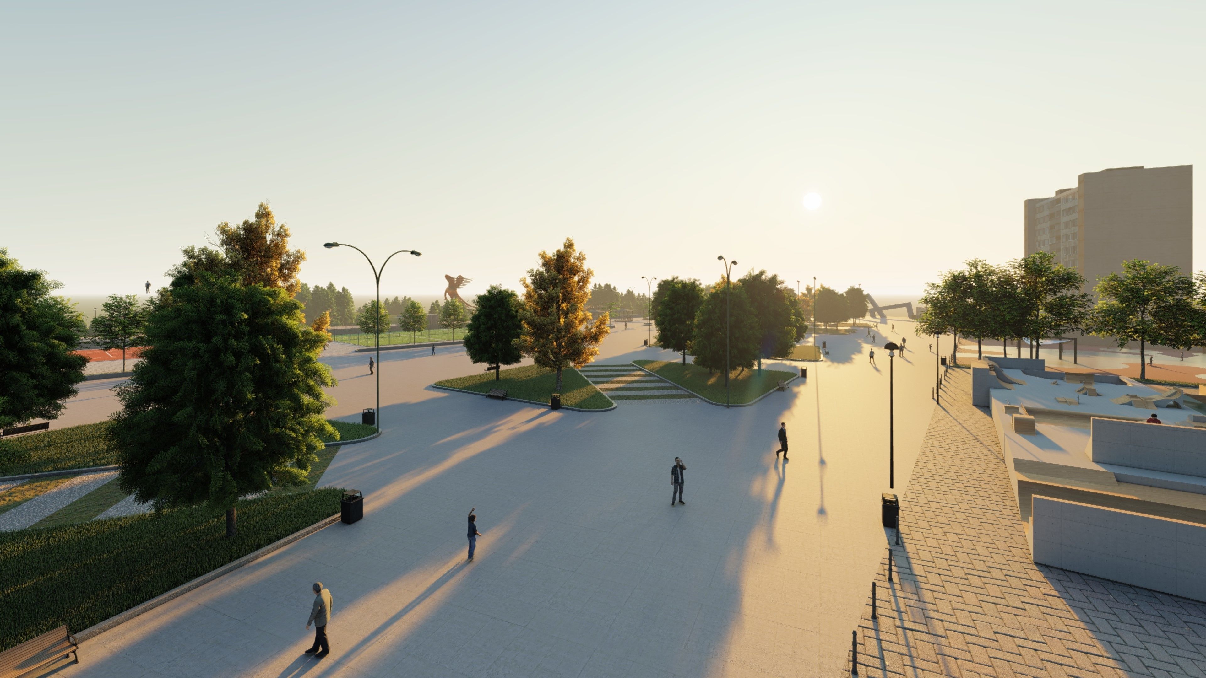 Master park-Regional park project-Private Park Landscape 3D model_32