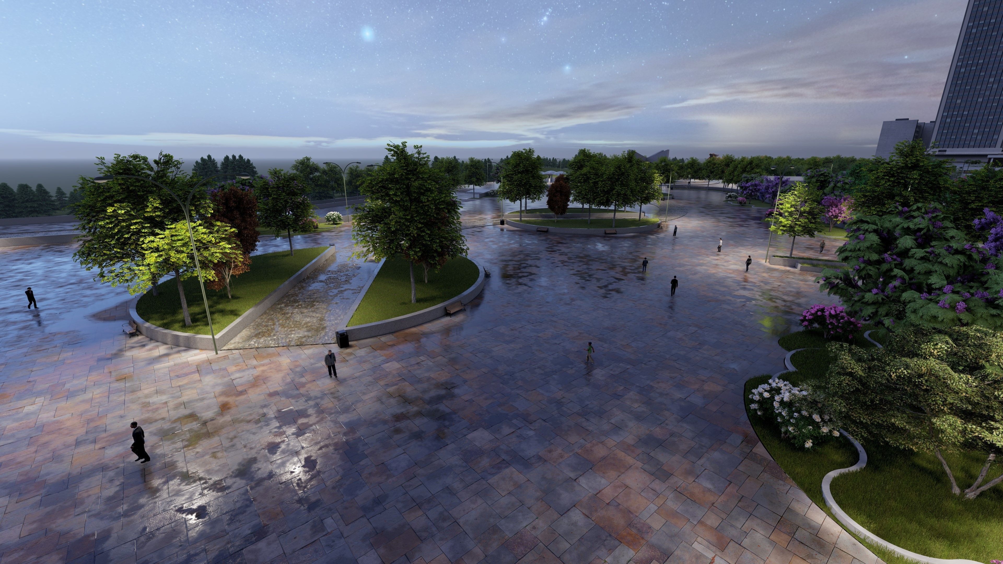 Master park-Regional park project-Private Park Landscape 3D model_45