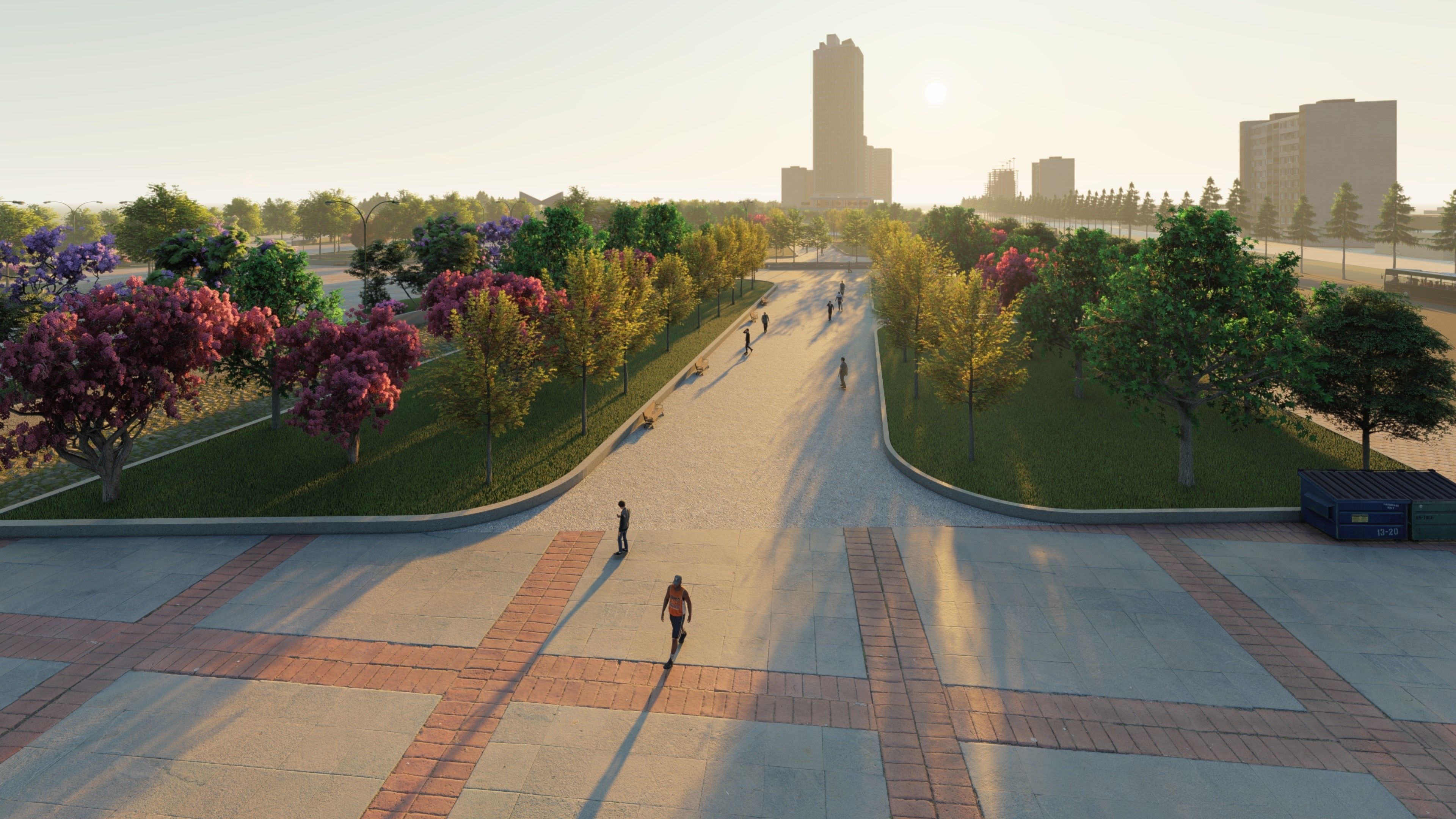 Master park-Regional park project-Private Park Landscape 3D model_24
