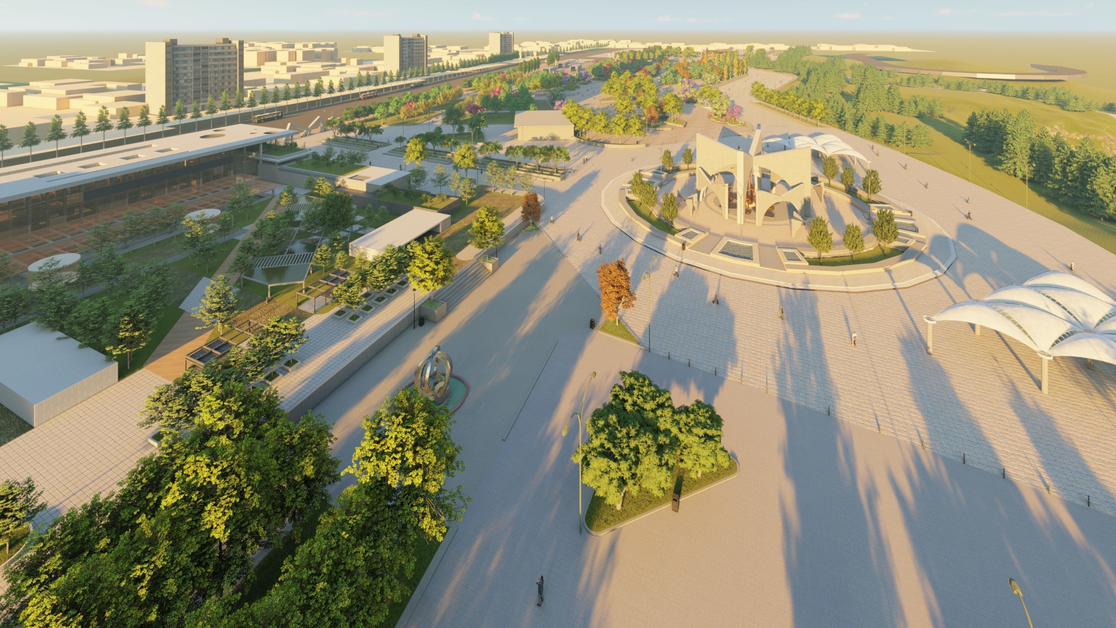 Master park-Regional park project-Private Park Landscape 3D model_36