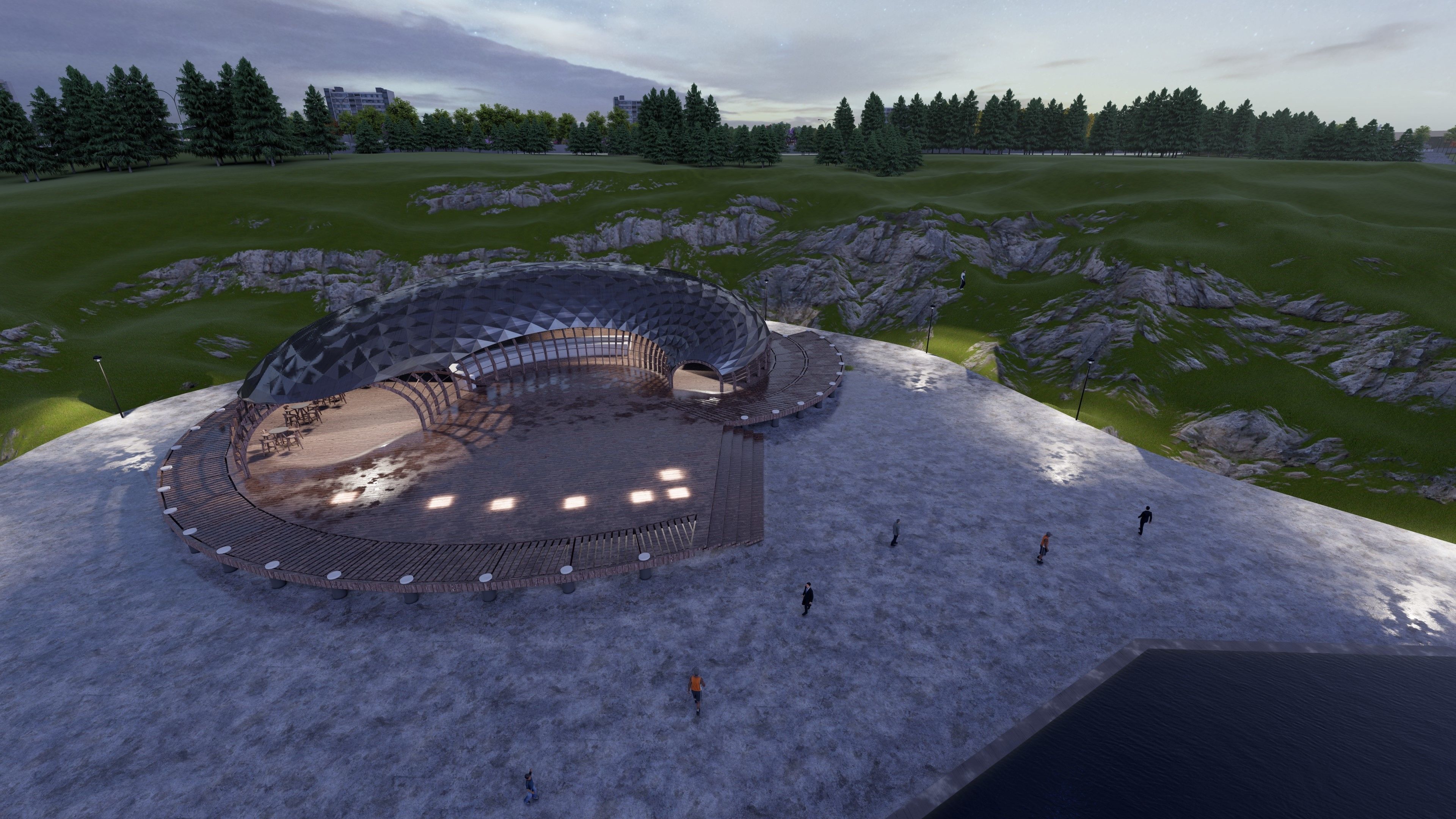 Master park-Regional park project-Private Park Landscape 3D model_27